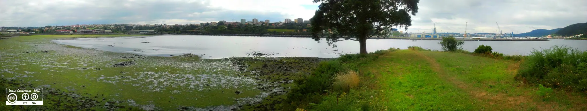 Photo showing: Vistas desde A Malata, Ferrol