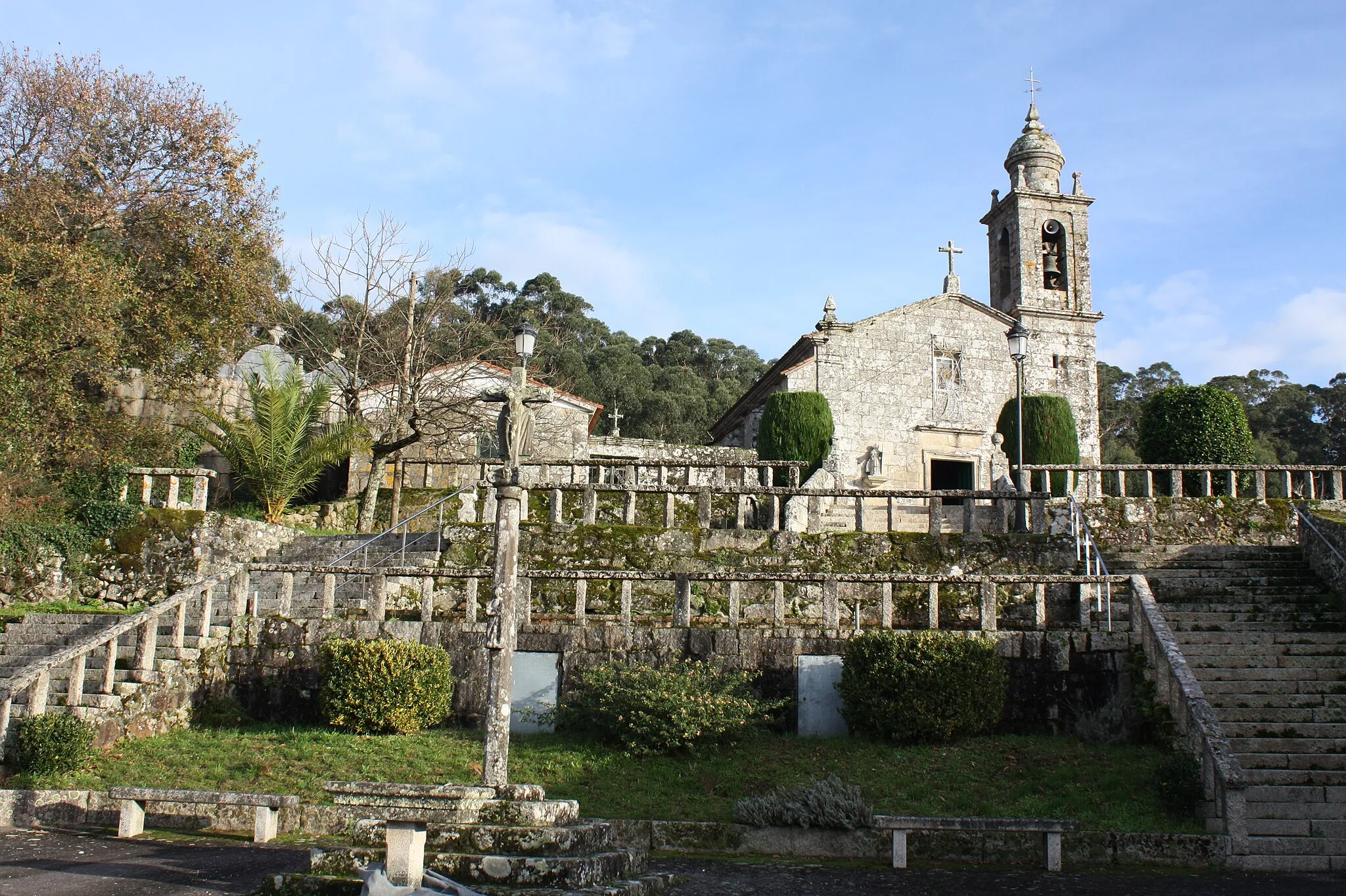 Photo showing: Igrexa de Santa Eulalia de Xil (Meaño, Pontevedra)