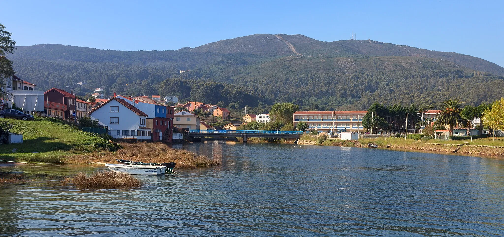 Photo showing: Mouth of Vadexeira river, Serres, Muros, Gaicia (Spain).