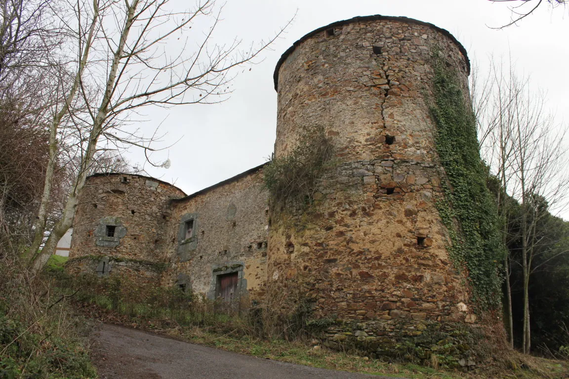 Photo showing: Castelo de Quindous, Cervantes, Lugo.