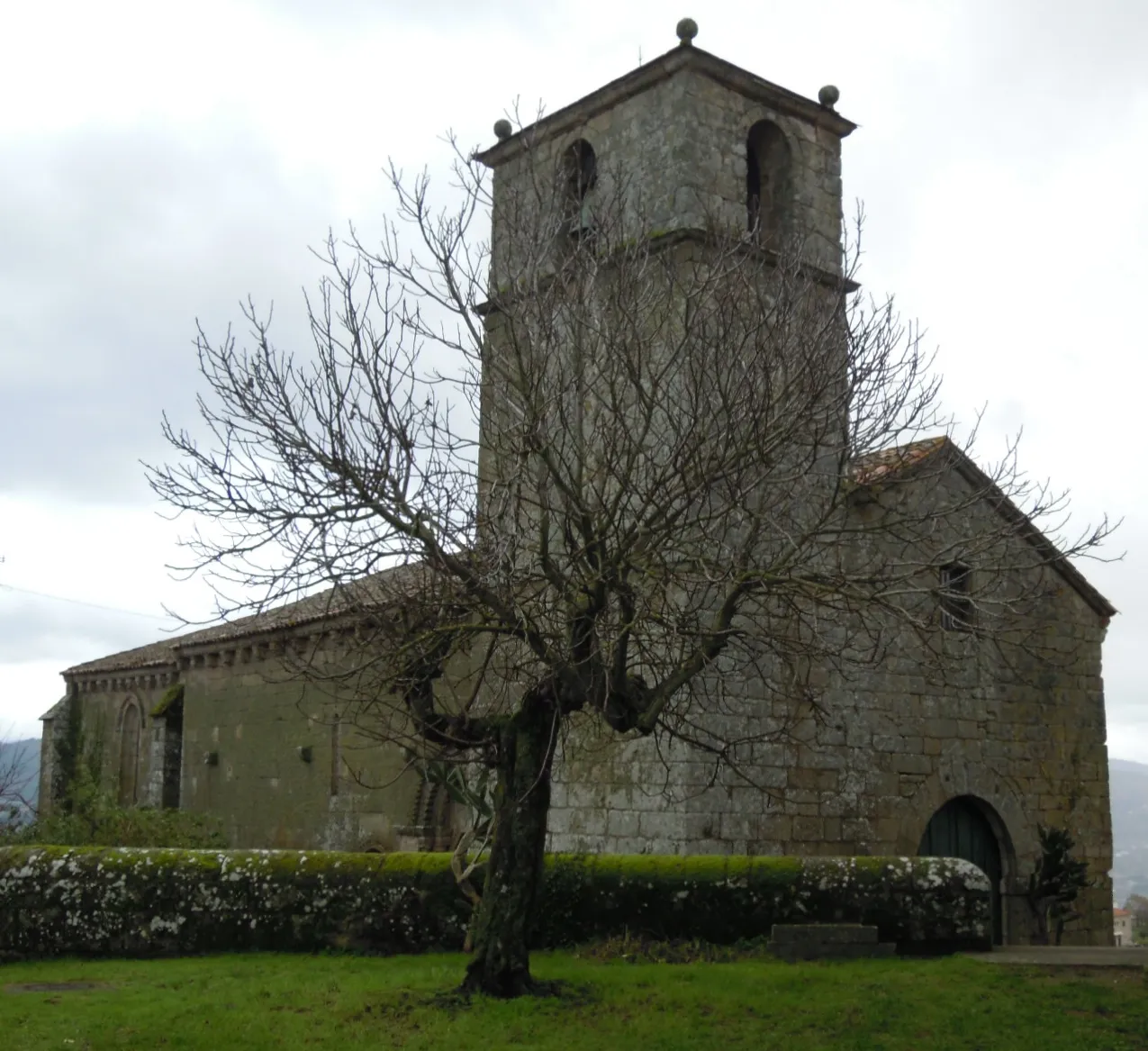 Photo showing: Igrexa de santa María Gracia, no castelo de Monterrei.