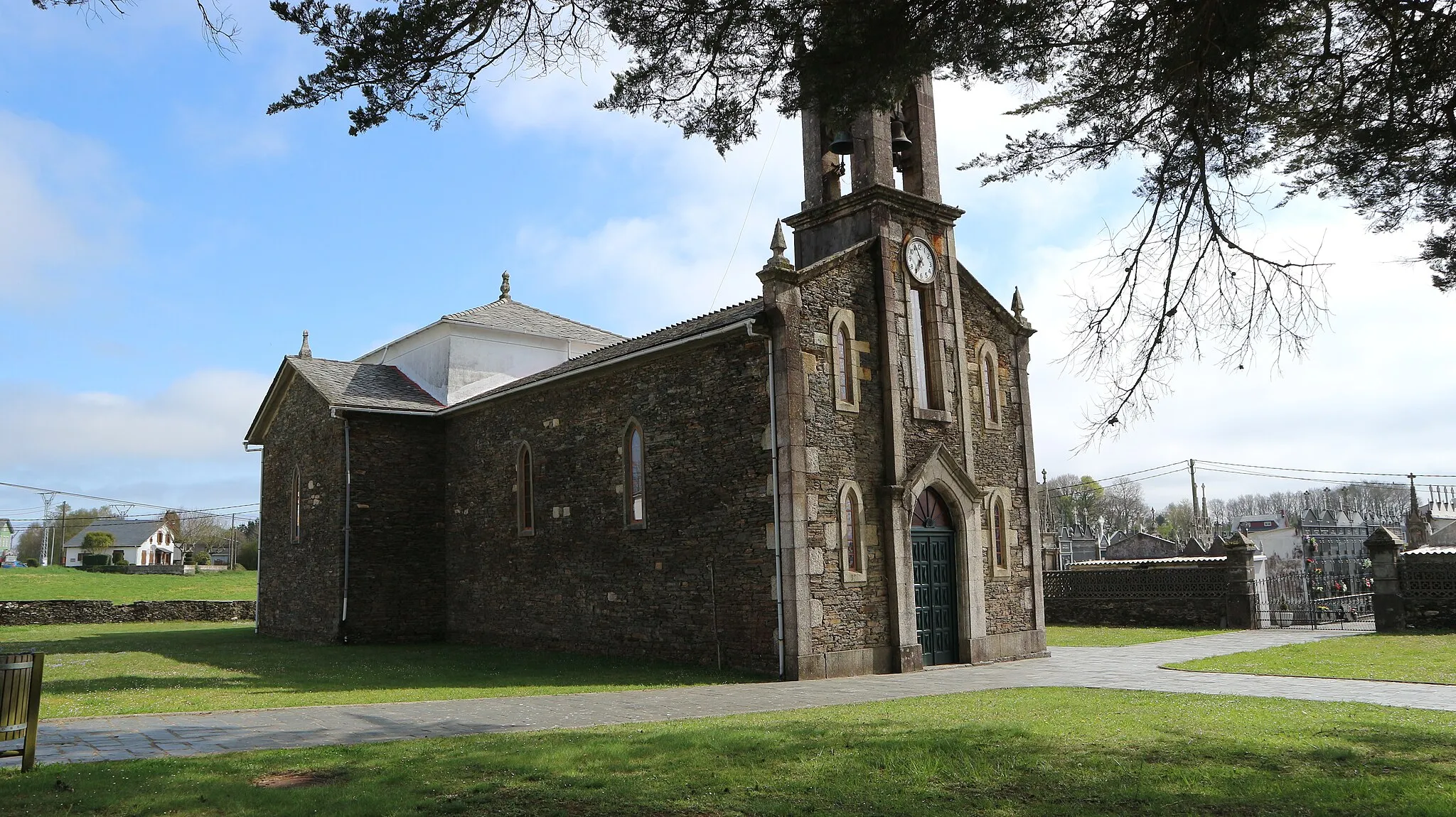 Photo showing: Igrexa de Santa María de Xermande. Xermade, Xermade.