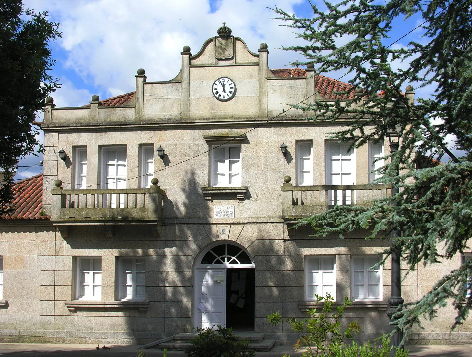 Photo showing: Casa do concello, Barro, Pontevedra, Galicia