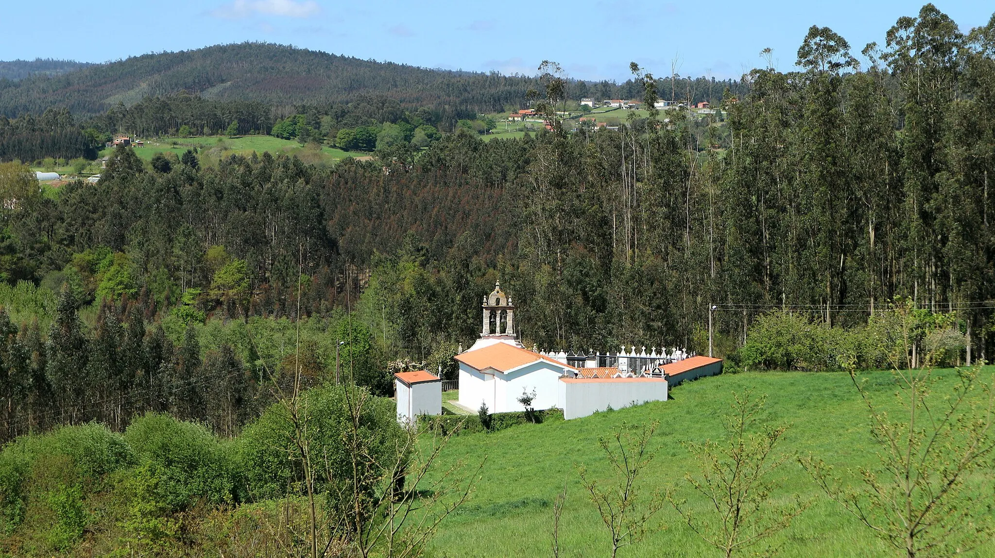 Photo showing: Igrexa de Santa María de Cutián. Cutián, Oza-Cesuras.