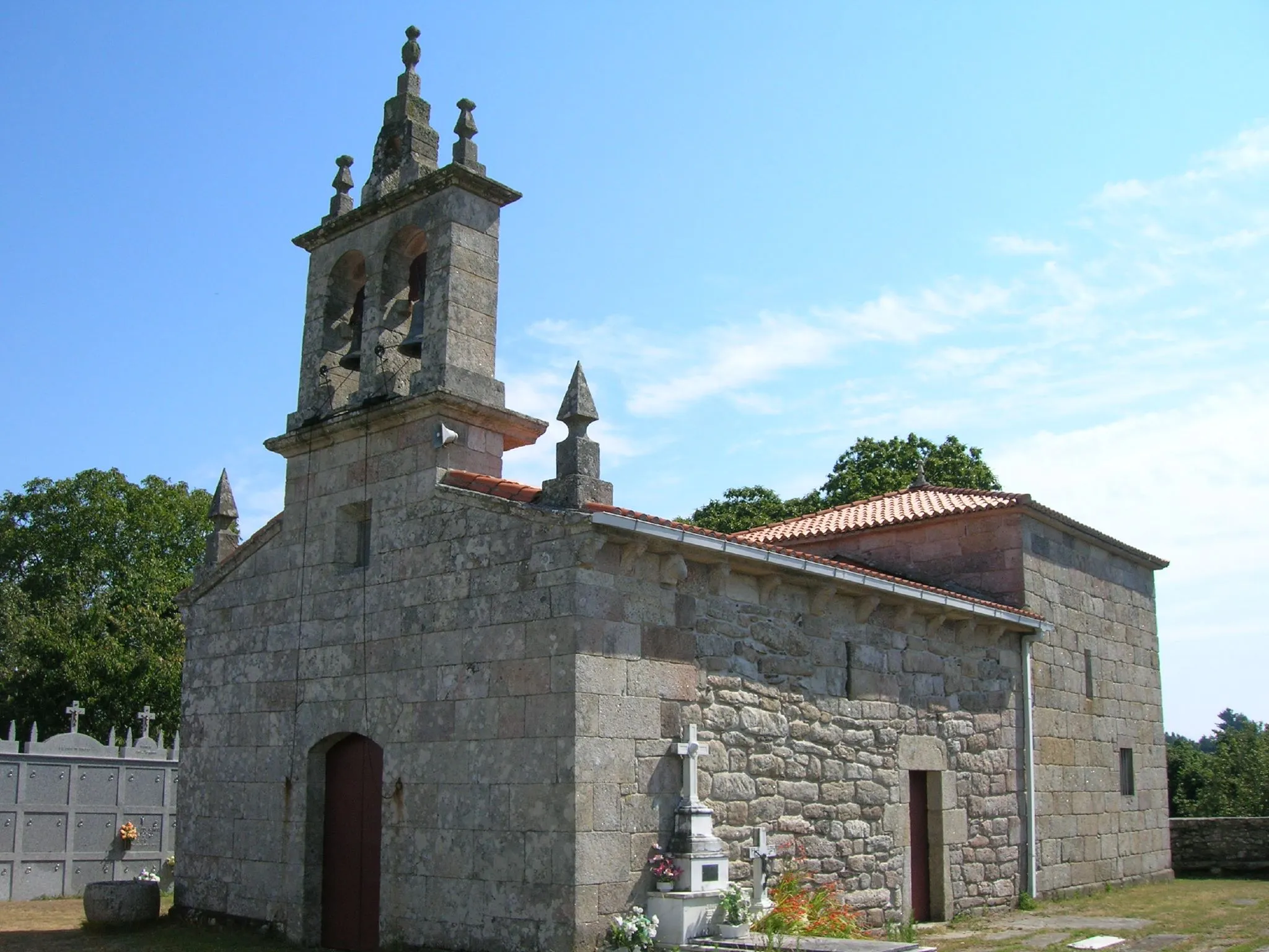 Photo showing: Iglesia de San Miguel de Cervela - Antas de Ulla - Lugo Iglesia de San Miguel de Cervela