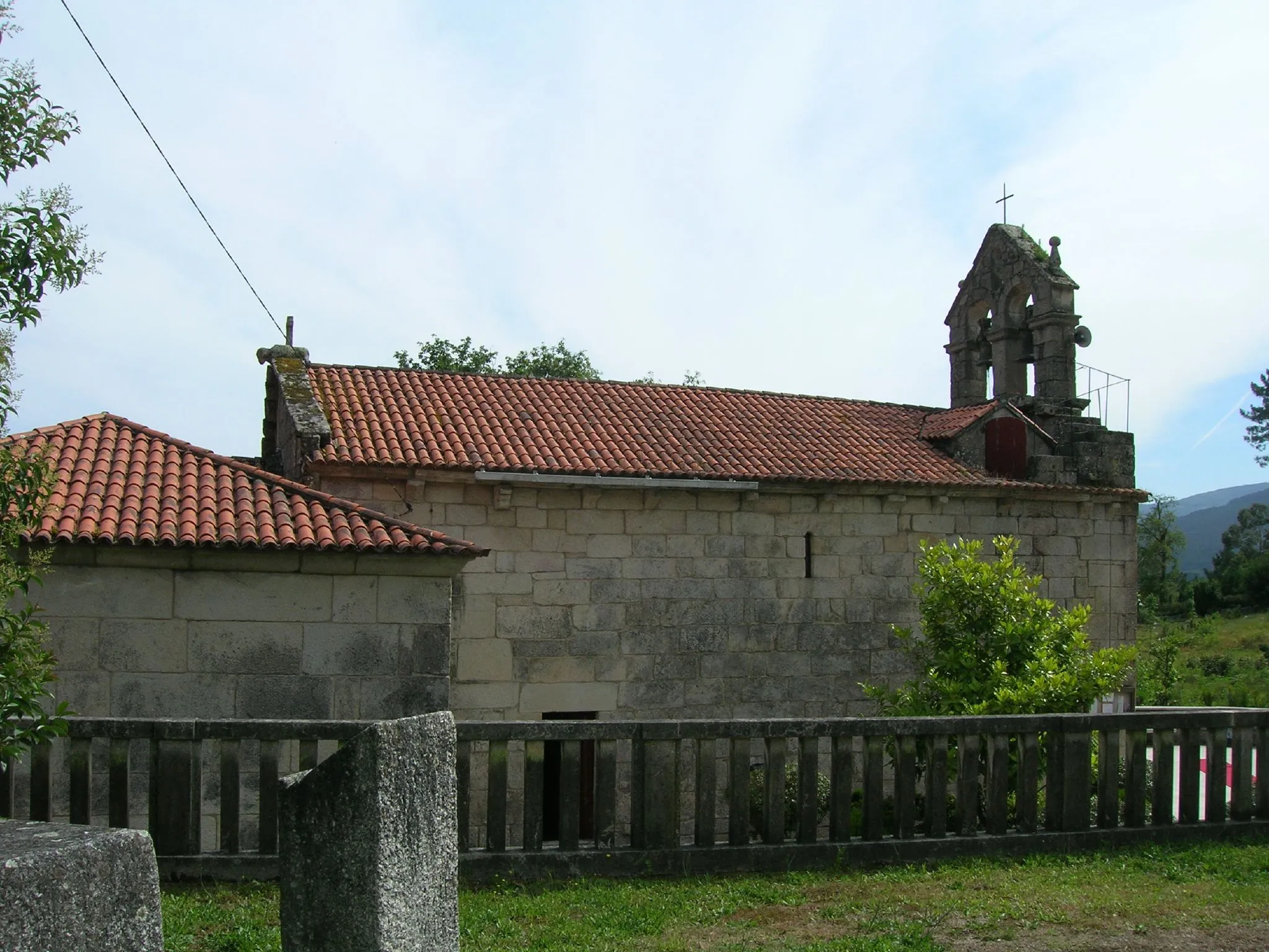 Photo showing: Iglesia de Santo André de Figueirido - Vilaboa - Pontevedra Iglesia de Santo André de Figueirido