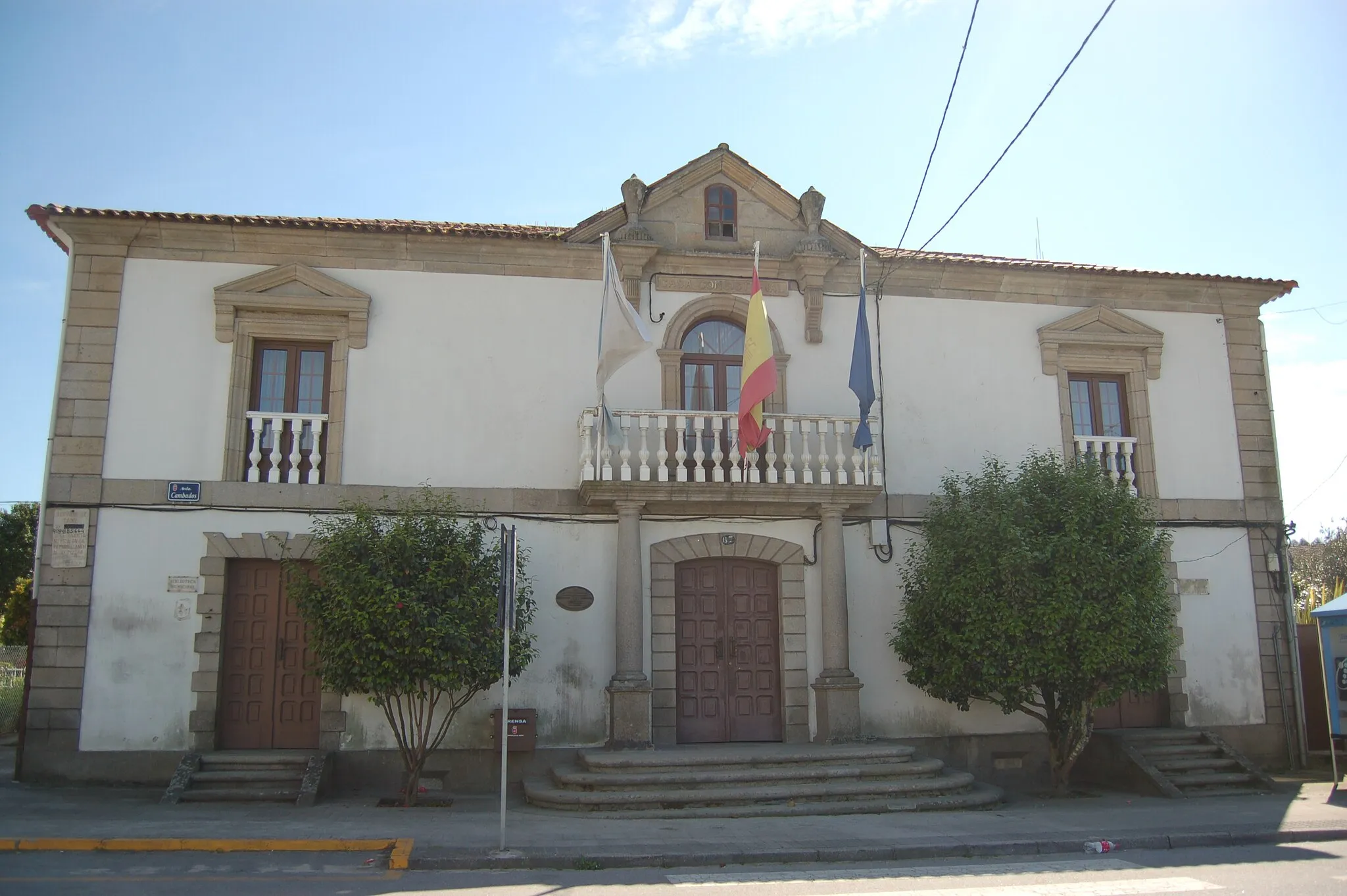 Photo showing: Casa consistorial de Meis