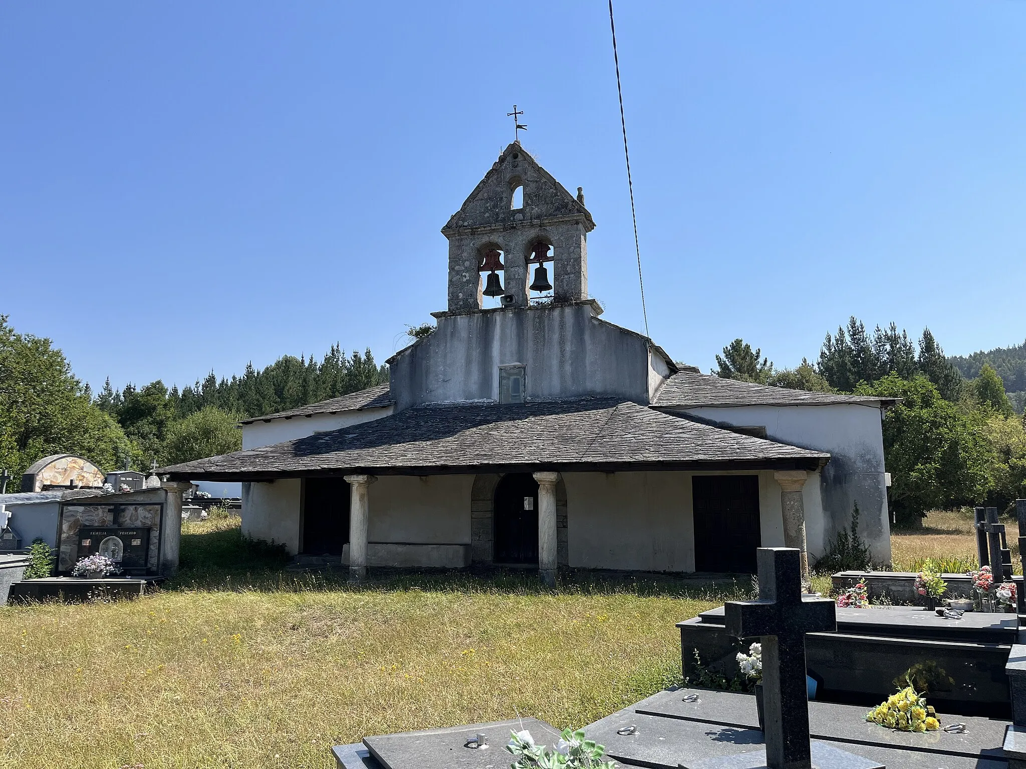 Photo showing: Iglesia de Santa María de Saa, en el municipio de A Pobra do Brollón, provincia de Lugo, Galicia, España
