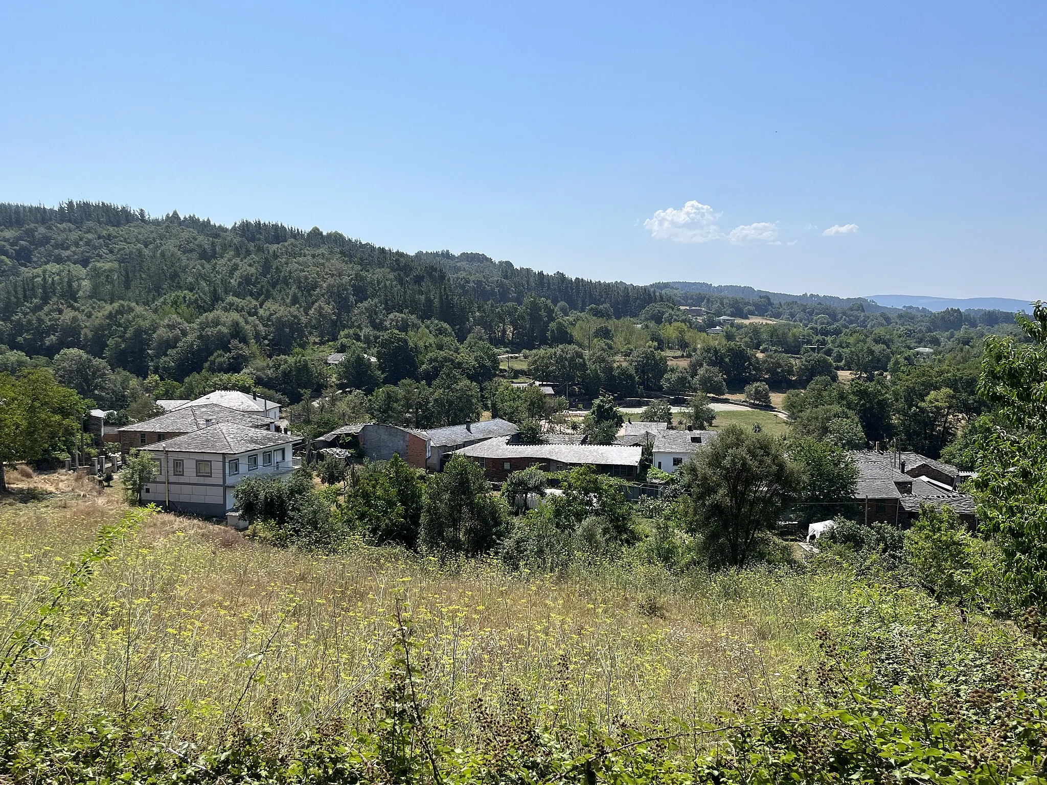 Photo showing: A Pousa, parroquia de Saa, en el municipio de A Pobra do Brollón, provincia de Lugo, Galicia, España