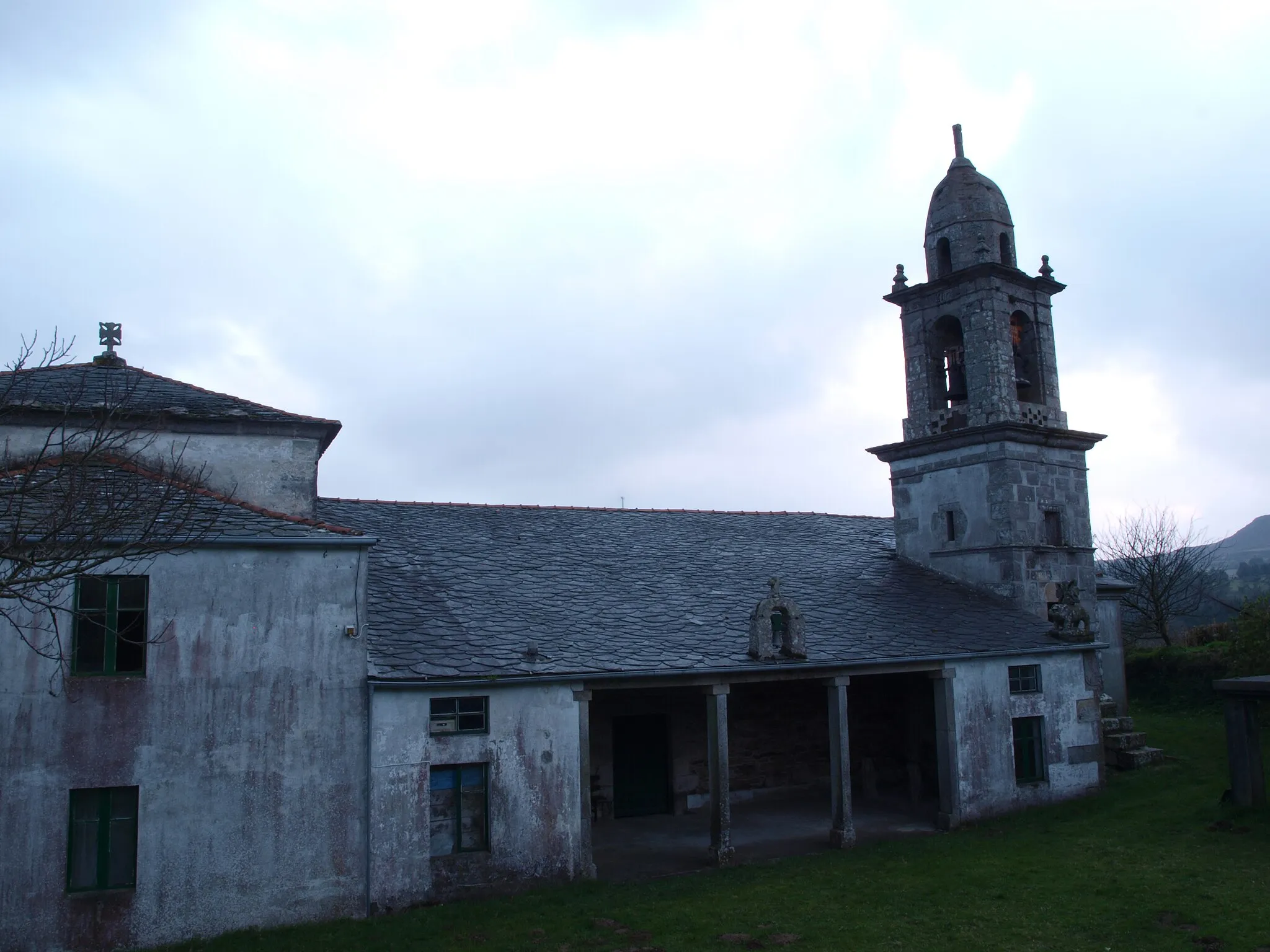 Photo showing: Iglesia de Santa María de Cabanas, en O Vicedo (Provincia de Lugo)