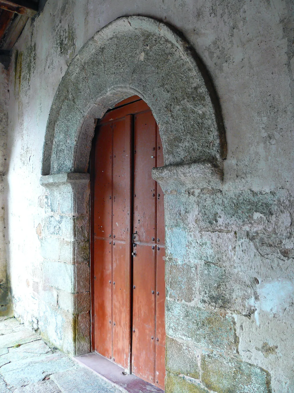 Photo showing: Portada da igresia parroquial de San Miguel de Negradas - O Vicedo - Lugo -Galiza