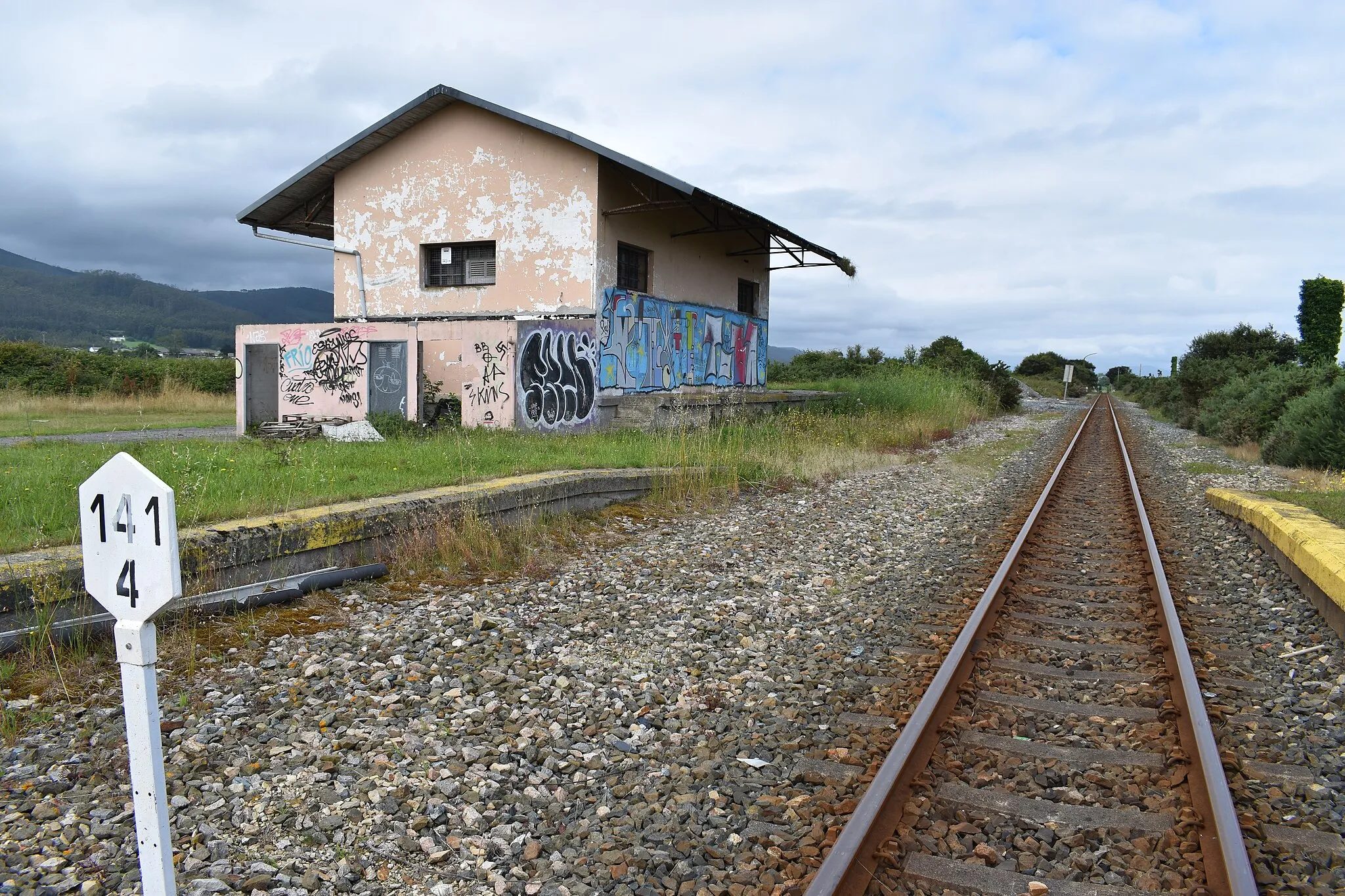 Photo showing: Estación de ferrocarril de Rinlo