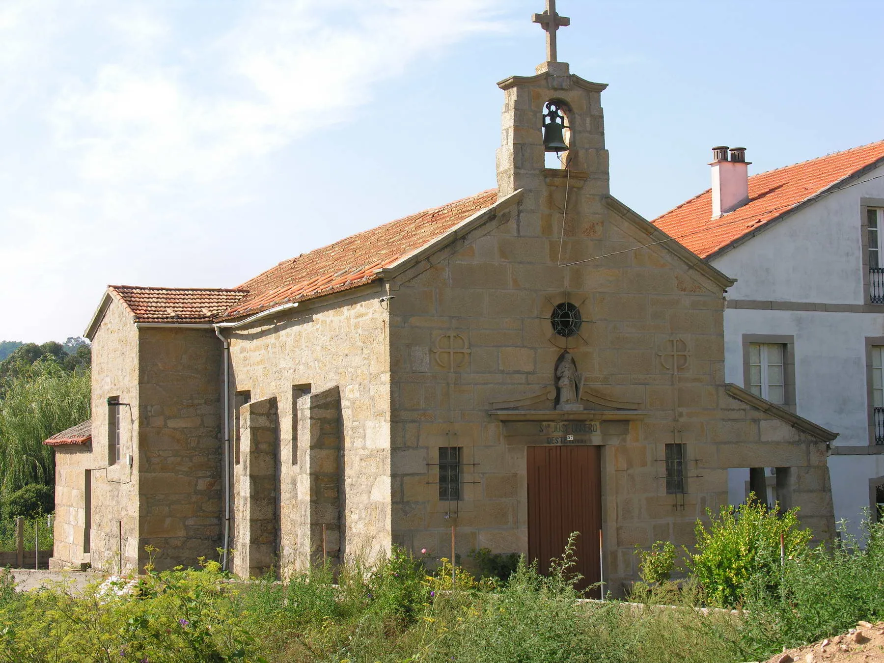 Photo showing: Capela de San Xosé Obreiro en Oeste, Catoira, Galicia