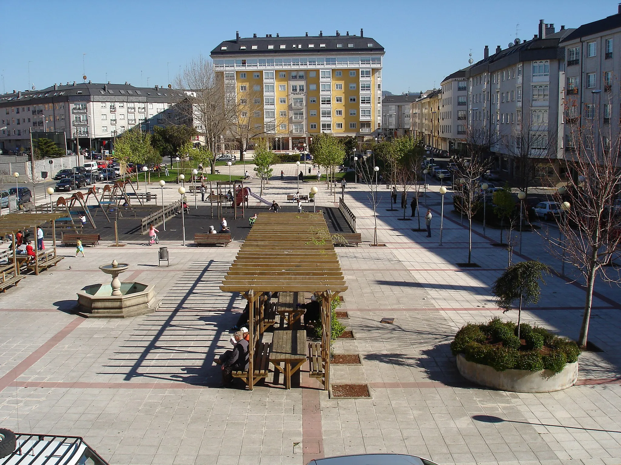 Photo showing: Praza da Gándara