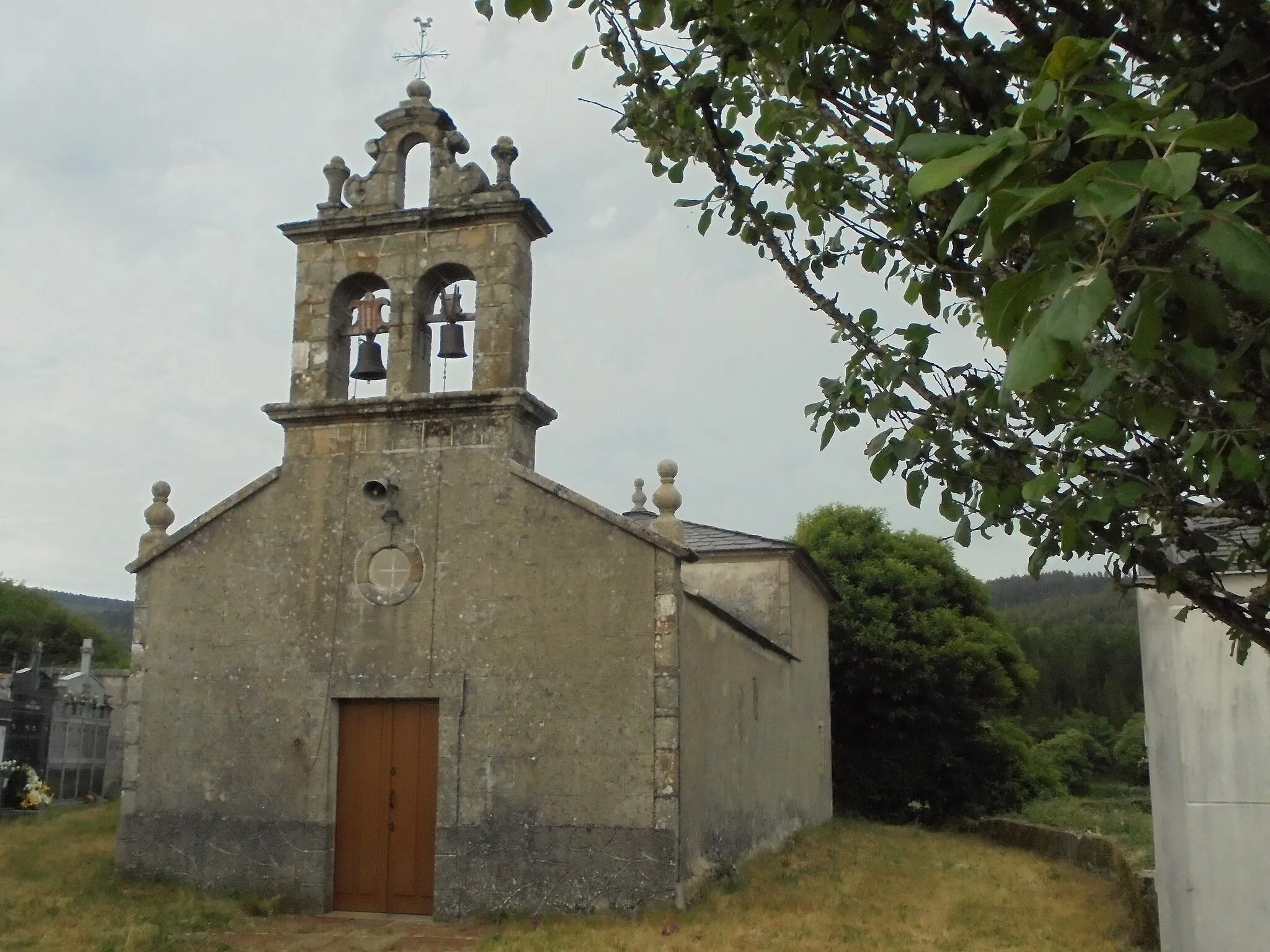 Photo showing: Igrexa parroquial de Vilalle ( Castroverde)