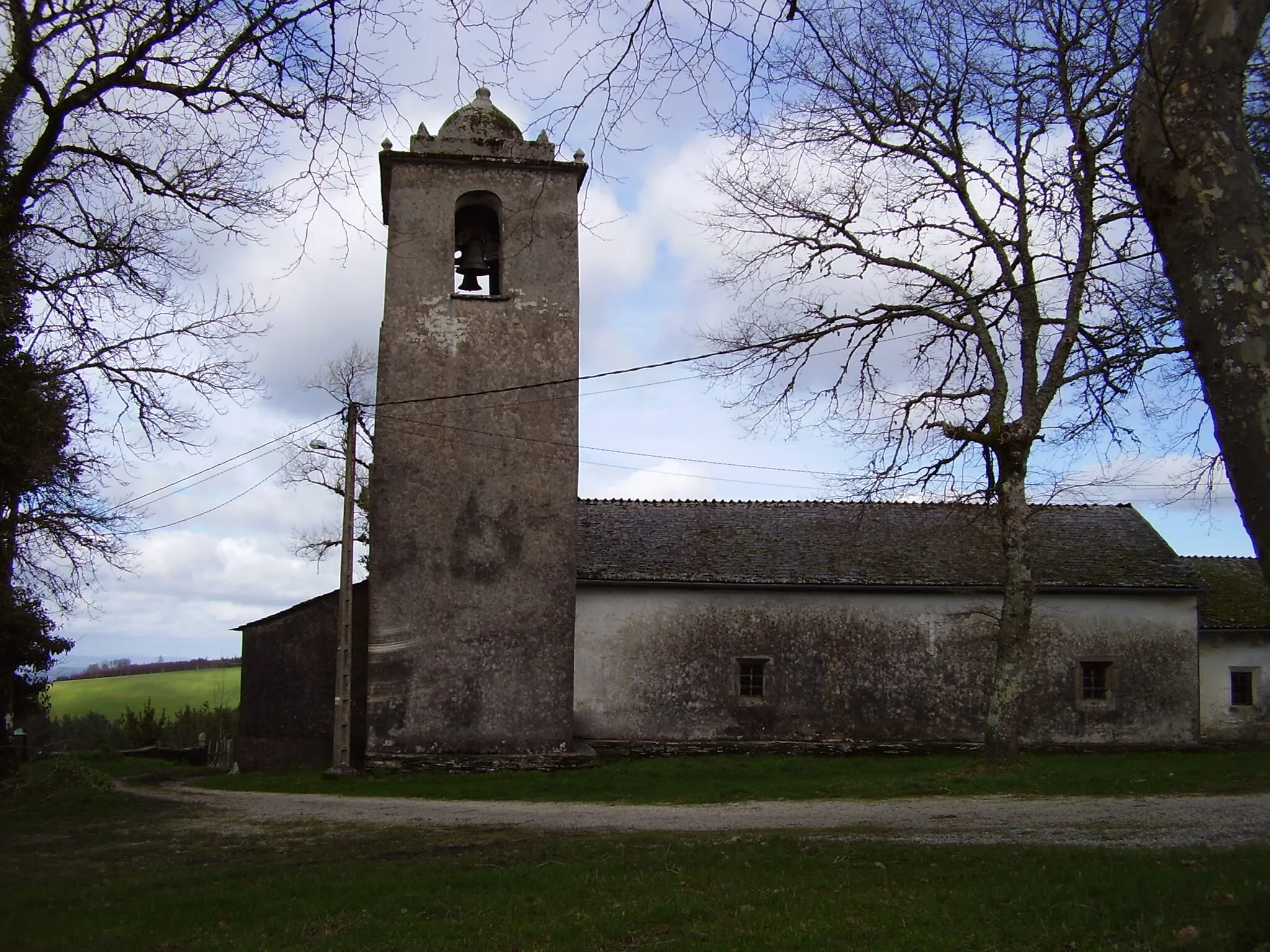 Photo showing: Igrexa do mosteiro de San Cibrao de Montecubeiro.