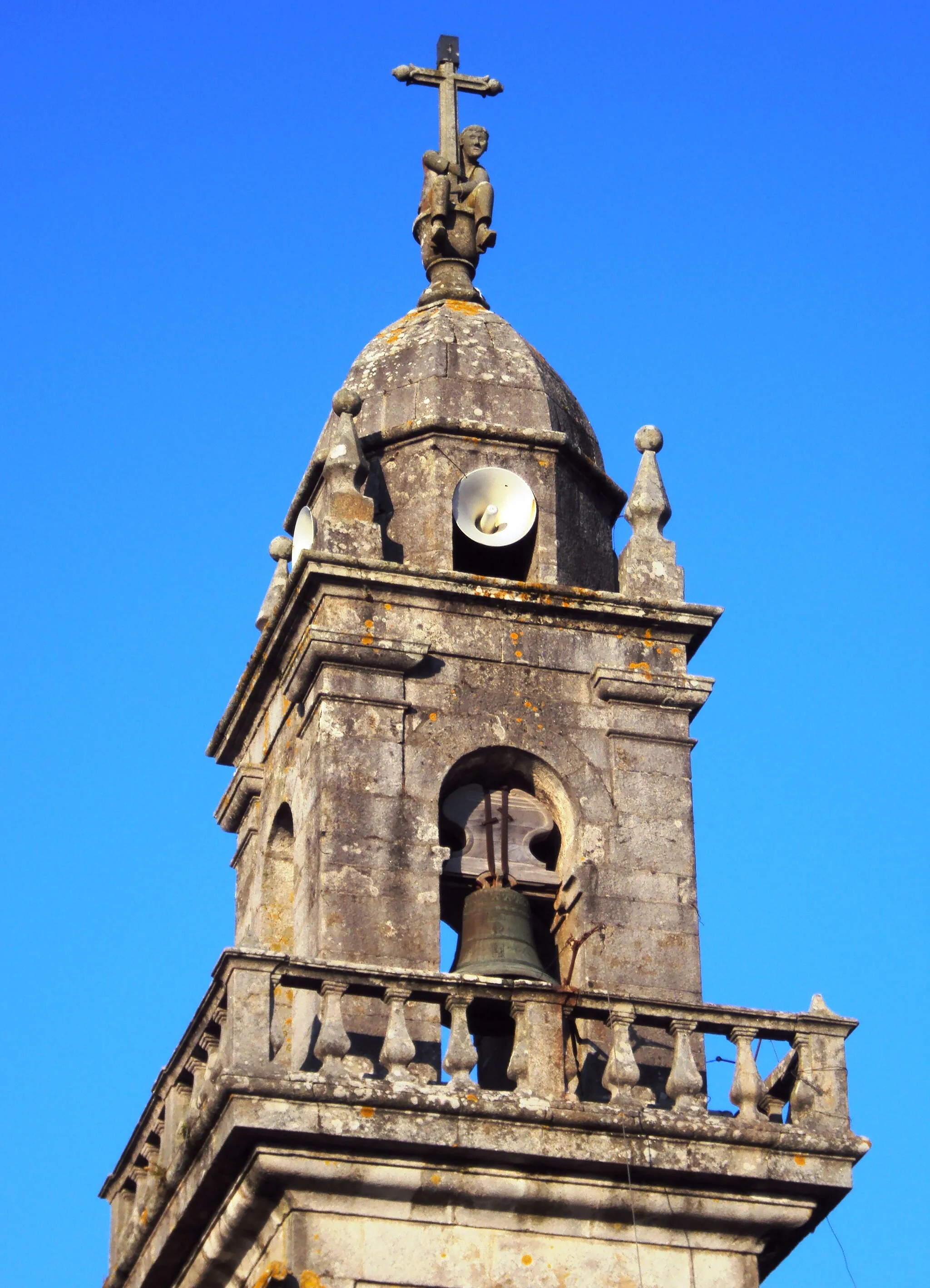 Photo showing: San Vicente de Mañufe, Gondomar, torre
