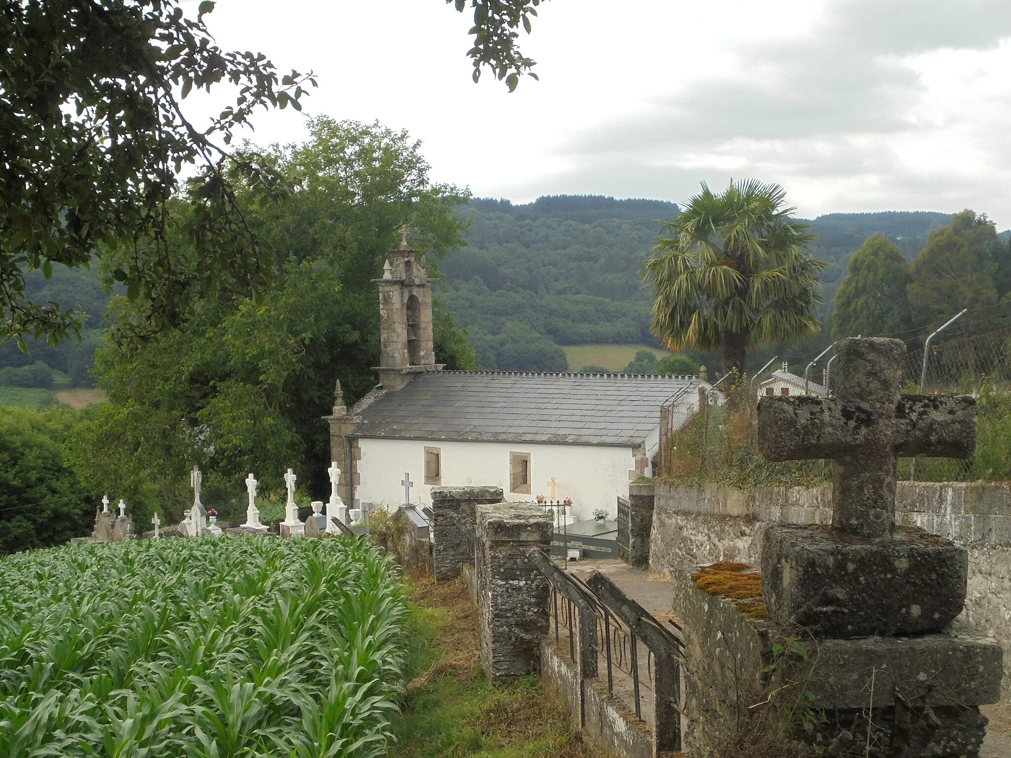 Photo showing: Igrexa de Quinte ( O Corgo)