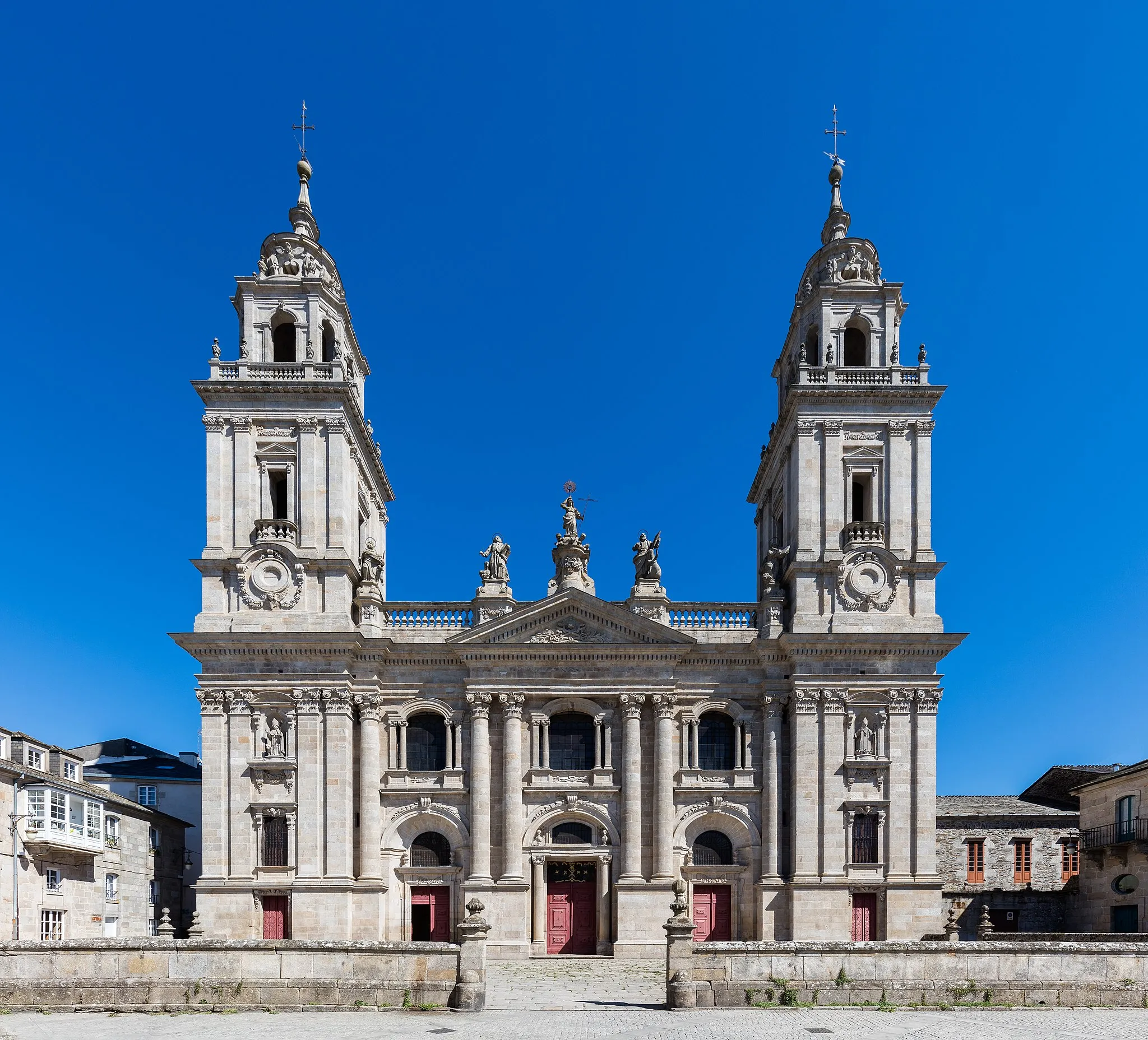 Photo showing: St Mary Cathedral, Lugo, Spain