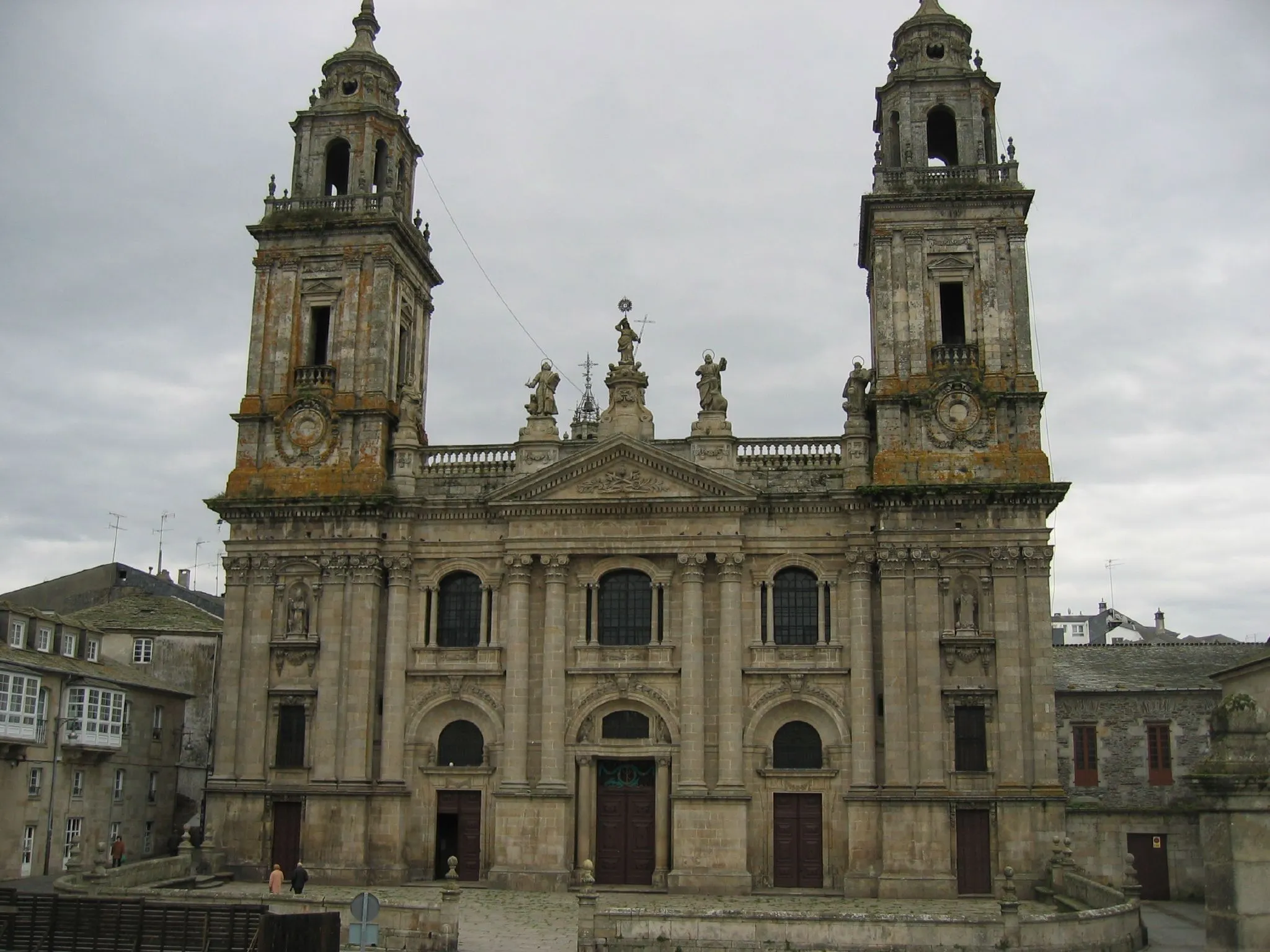 Photo showing: Fachada de la Catedral de Lugo