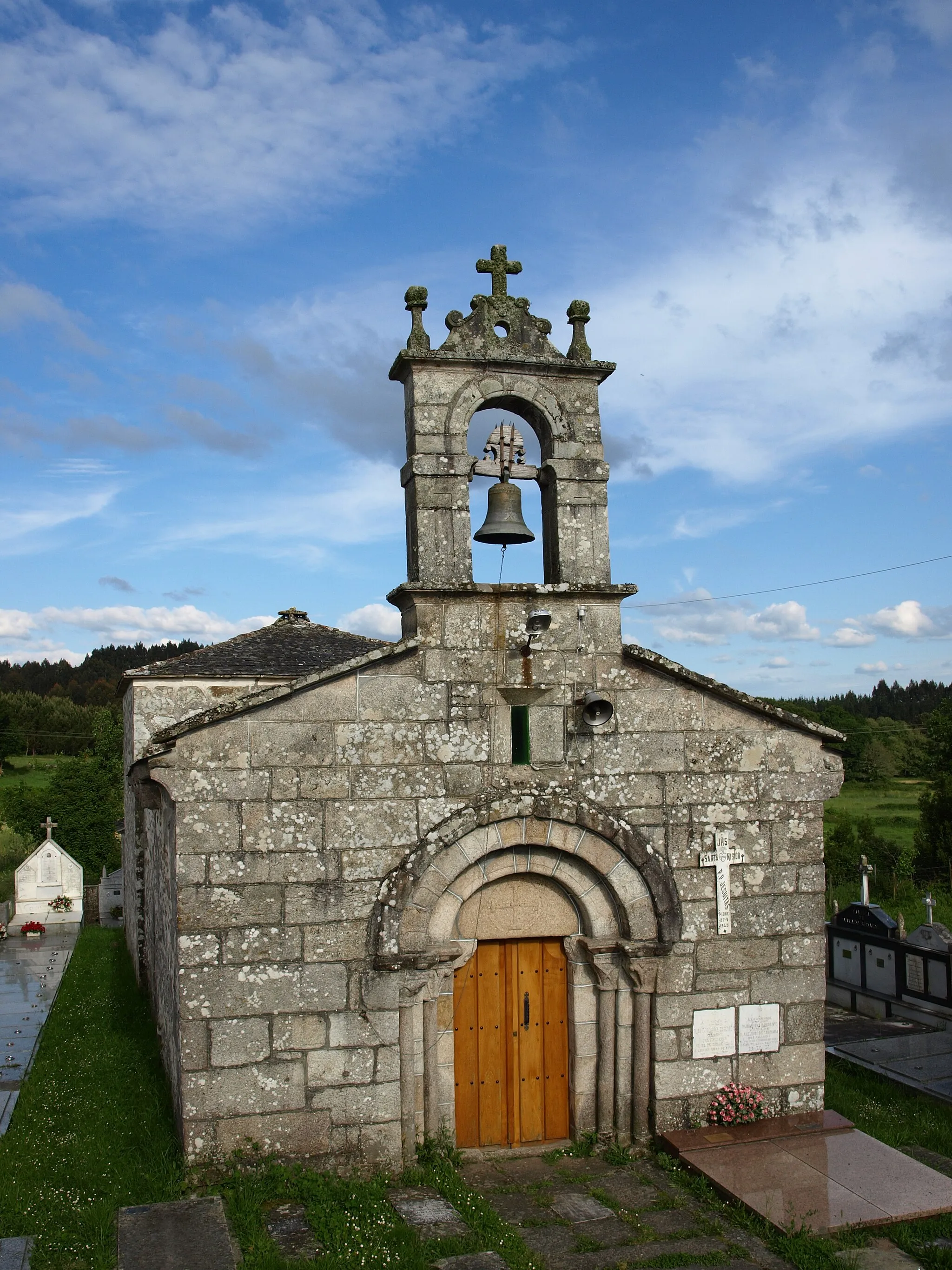 Photo showing: Igrexa parroquial de Santa María de Pidre (Palas de Rei)