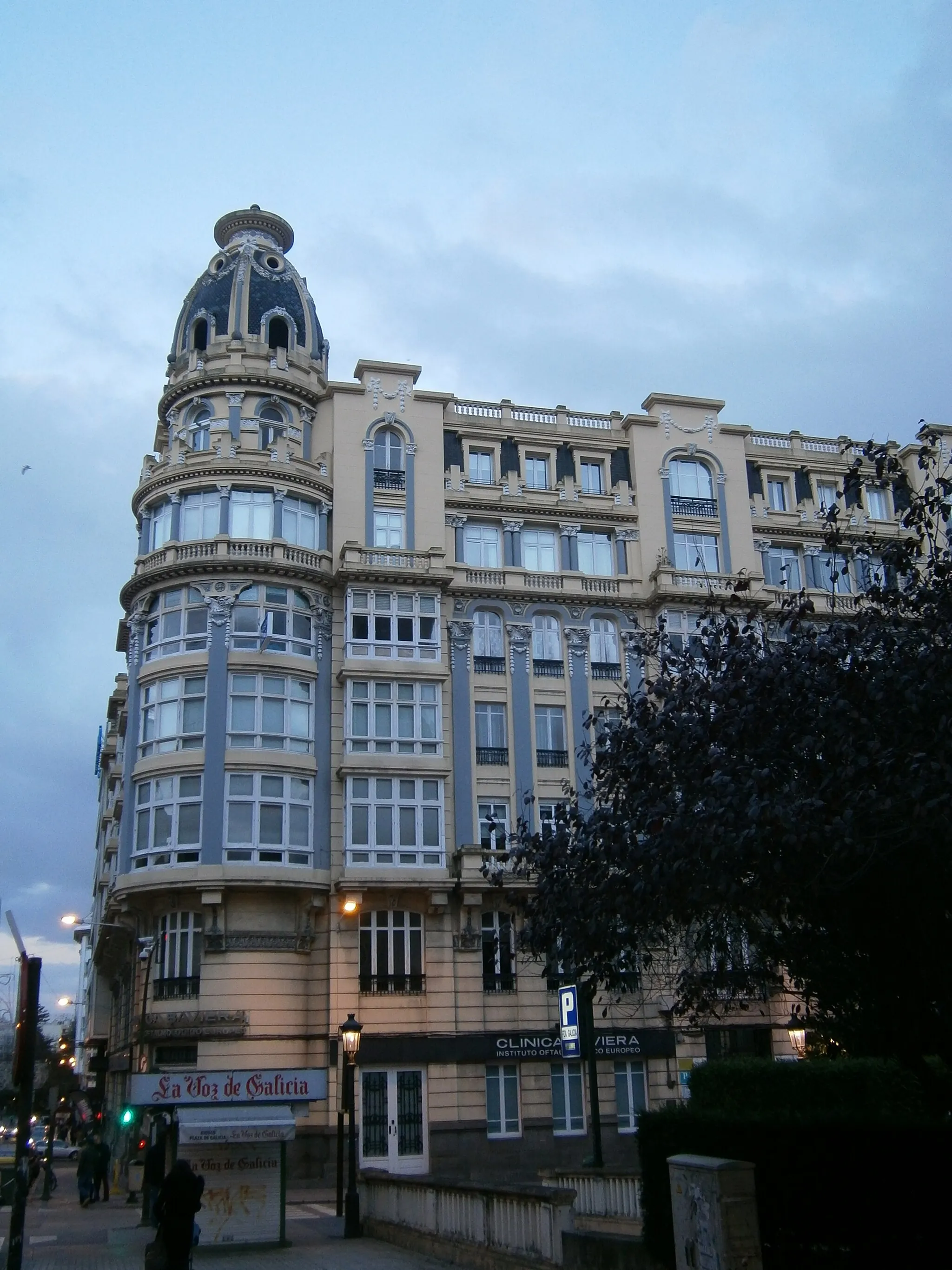 Photo showing: Casa Cortés, de Eduardo Rodríguez-Losada, na Coruña