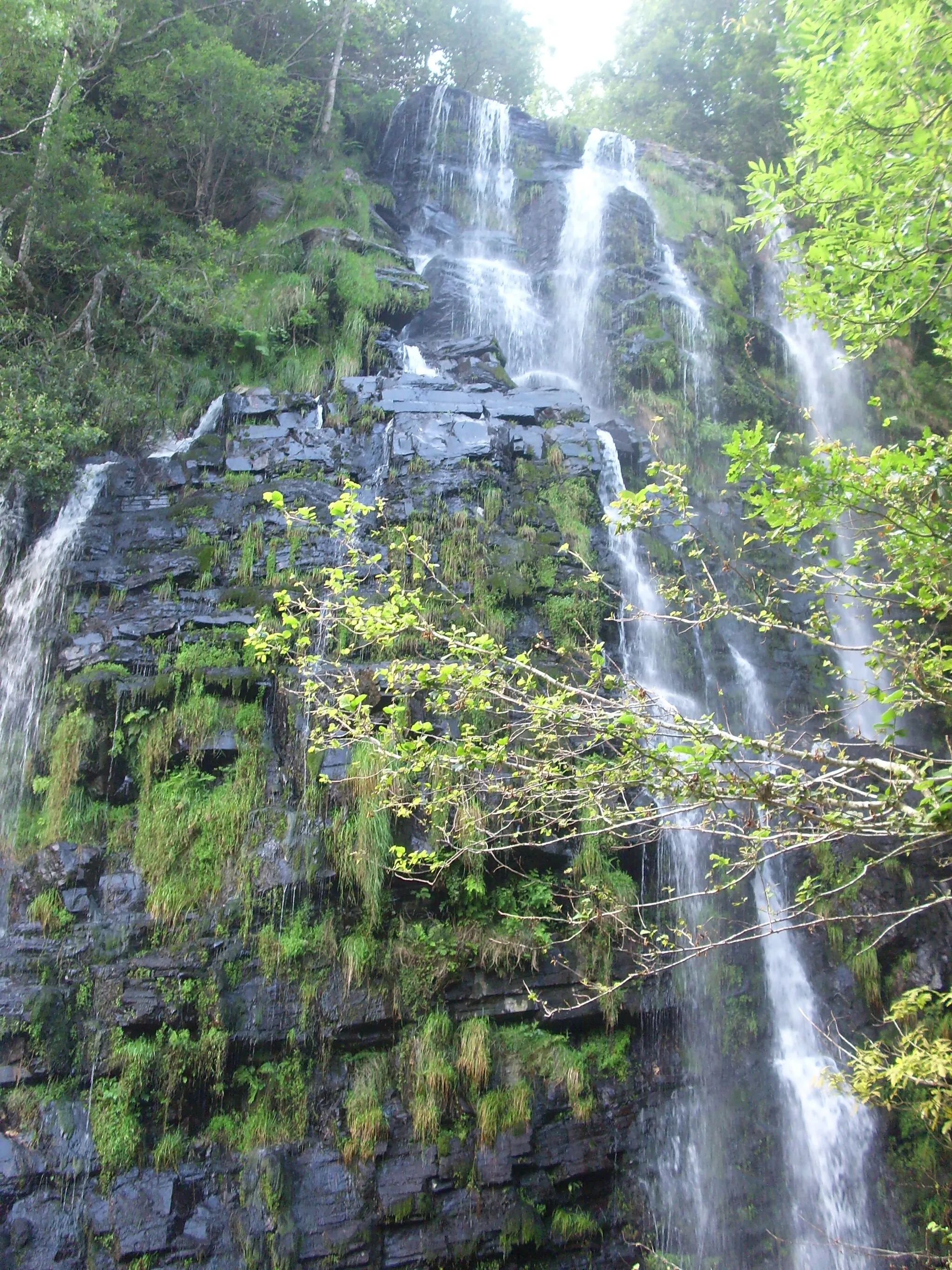 Photo showing: Seimeira falls, Santa Eulalia de Oscos, Asturias (Spain)