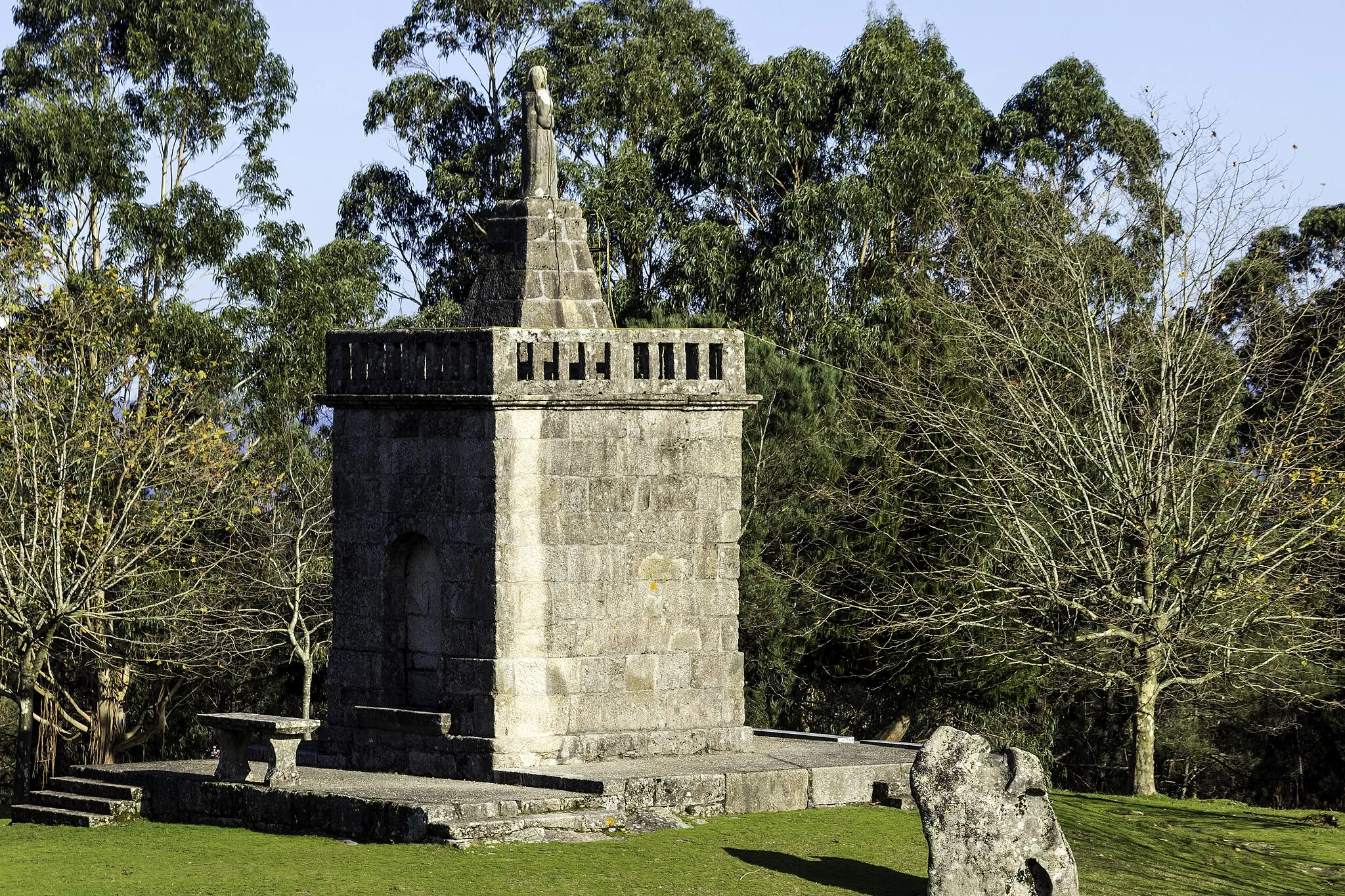 Photo showing: Capela de Cristorrei na parroquia de Xustáns, Ponte Caldelas.