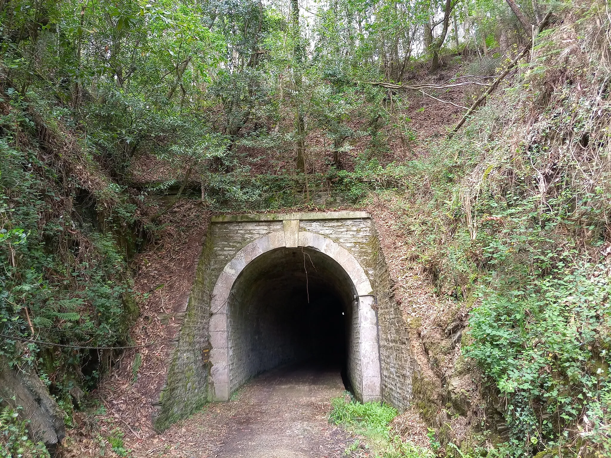 Photo showing: Túnel de Santiso de Abres, entrada norte, 2022
