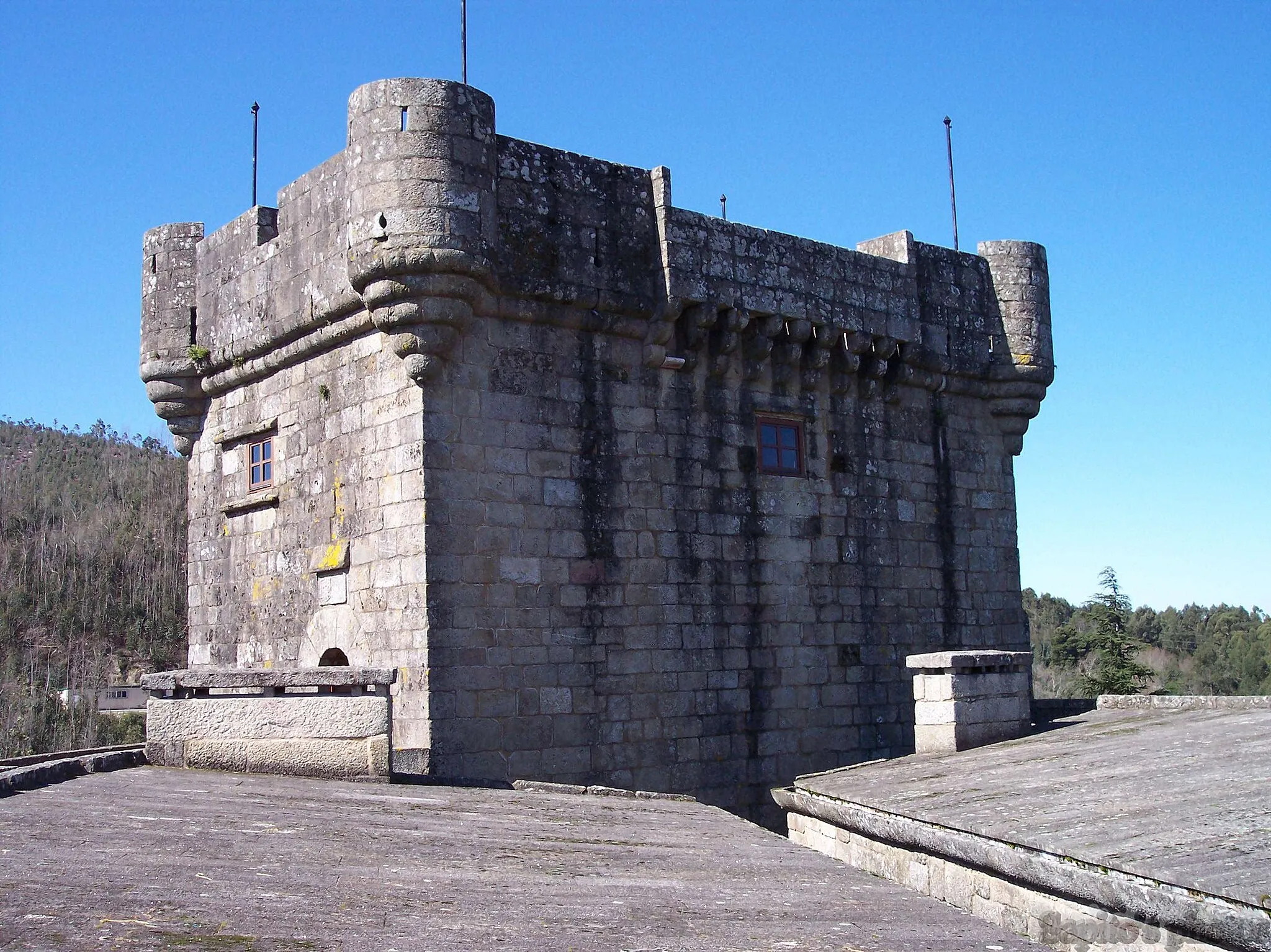 Photo showing: Torre do Castelo de Vilasobroso