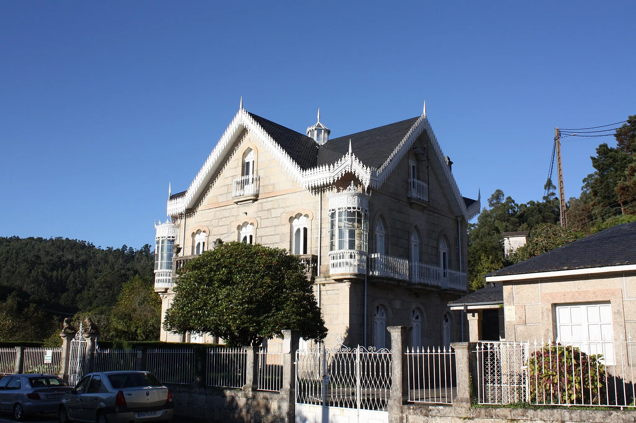 Photo showing: Casa de indianos na Lama (Pontevedra)