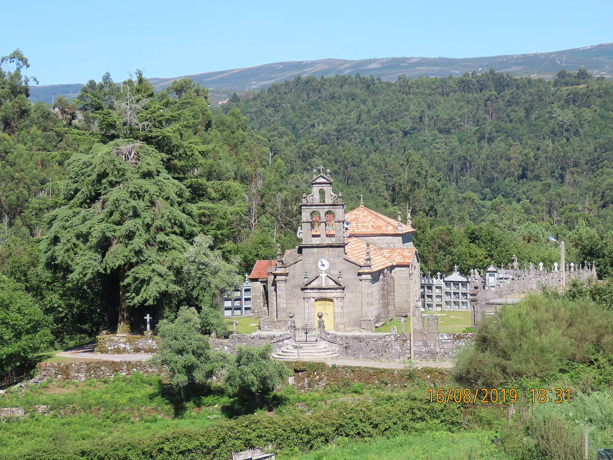 Photo showing: Church at Laxedo a Lama, Pontevedra