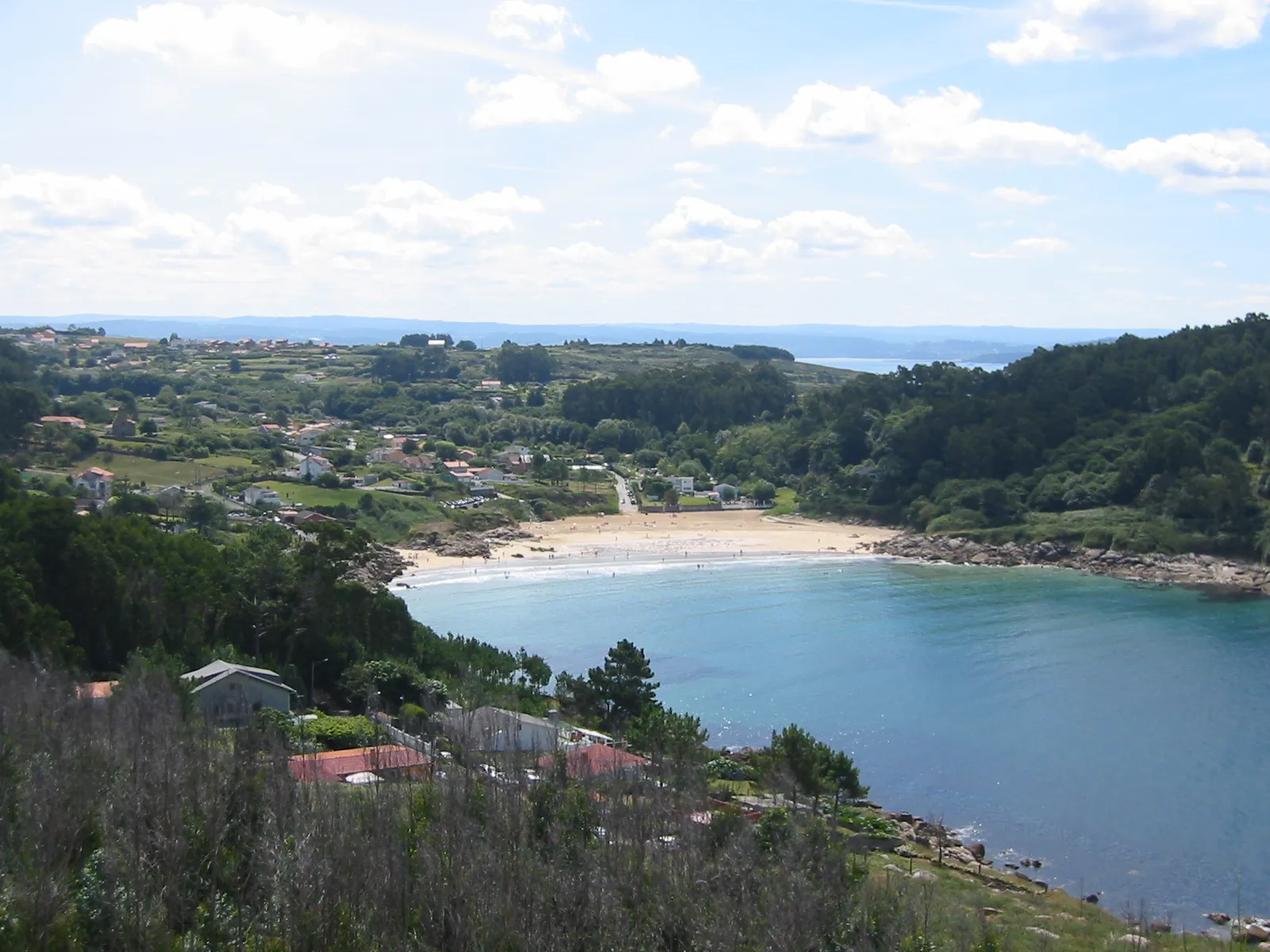 Photo showing: Panorámica da praia de Chanteiro (Ares)