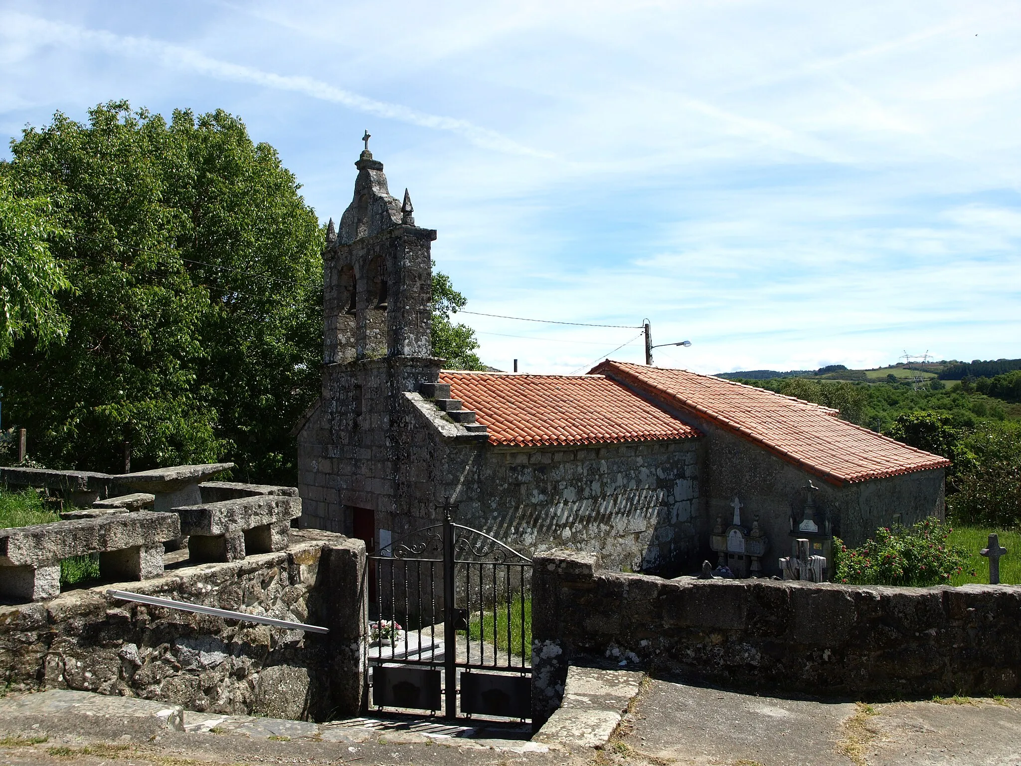 Photo showing: Igrexa parroquial de Santiago de Xuvencos (O Saviñao)