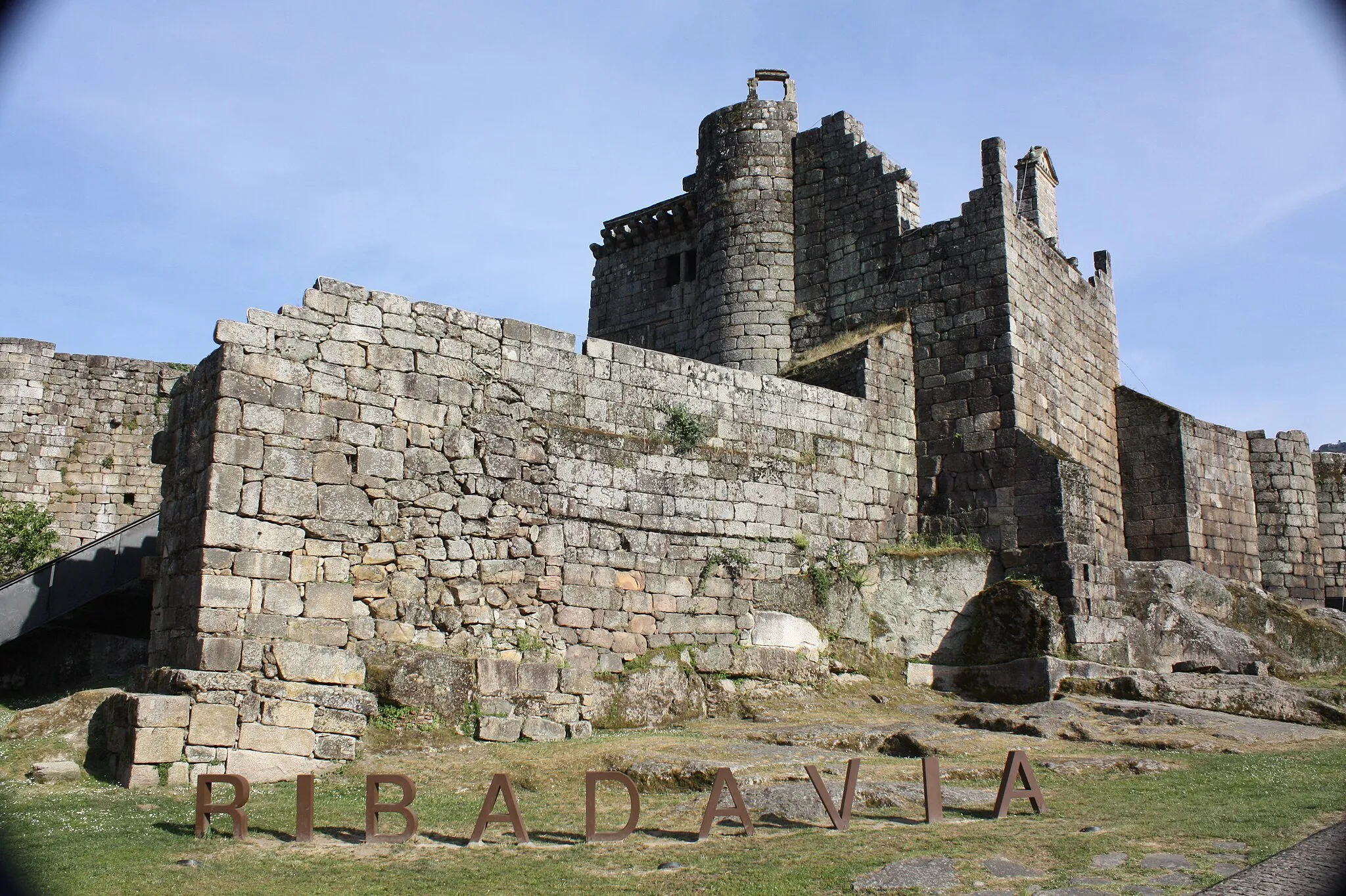 Photo showing: Castelo de Ribadavia (Ourense).