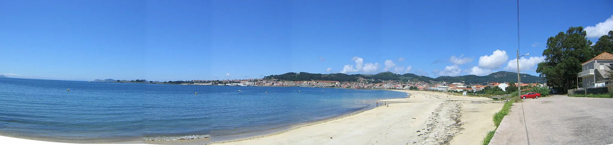 Photo showing: Cangas do Morrazo, playa de Rodeira. Pontevedra Galicia España