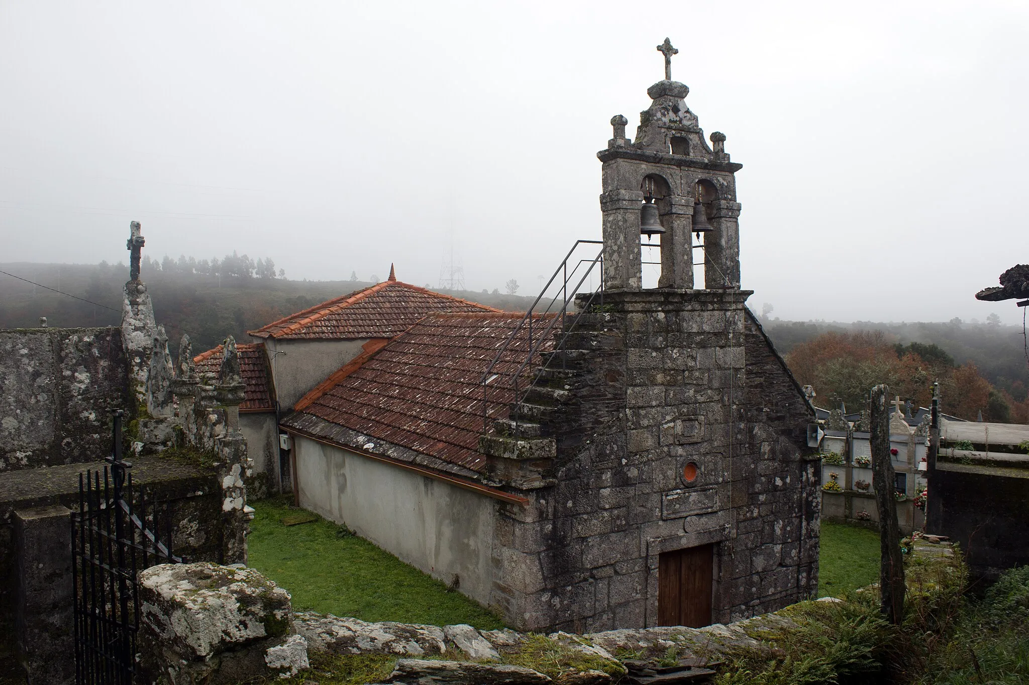 Photo showing: Igrexa de Moreiras, Boborás.