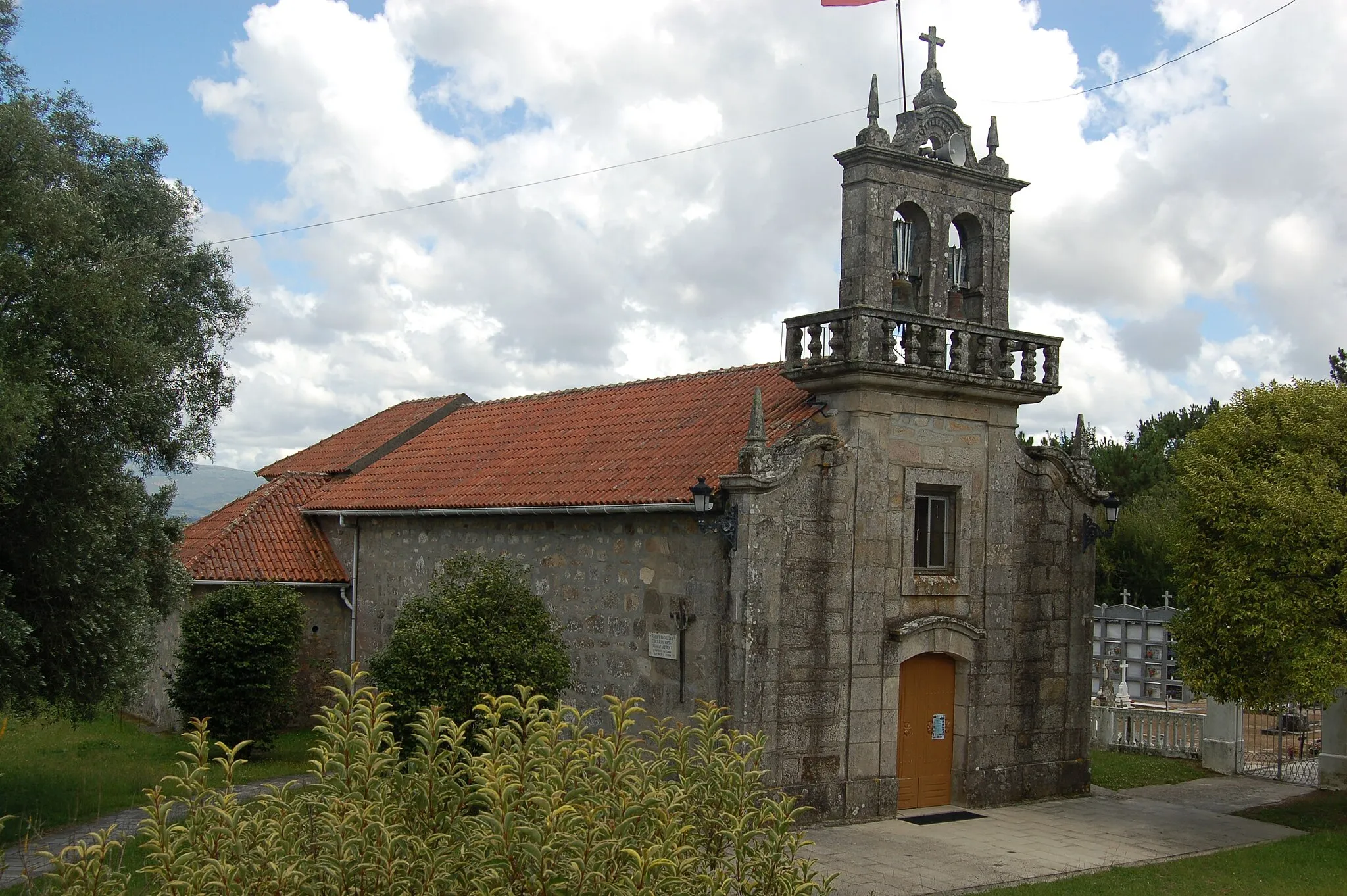 Photo showing: Igrexa parroquial de Forcadela (Tomiño).