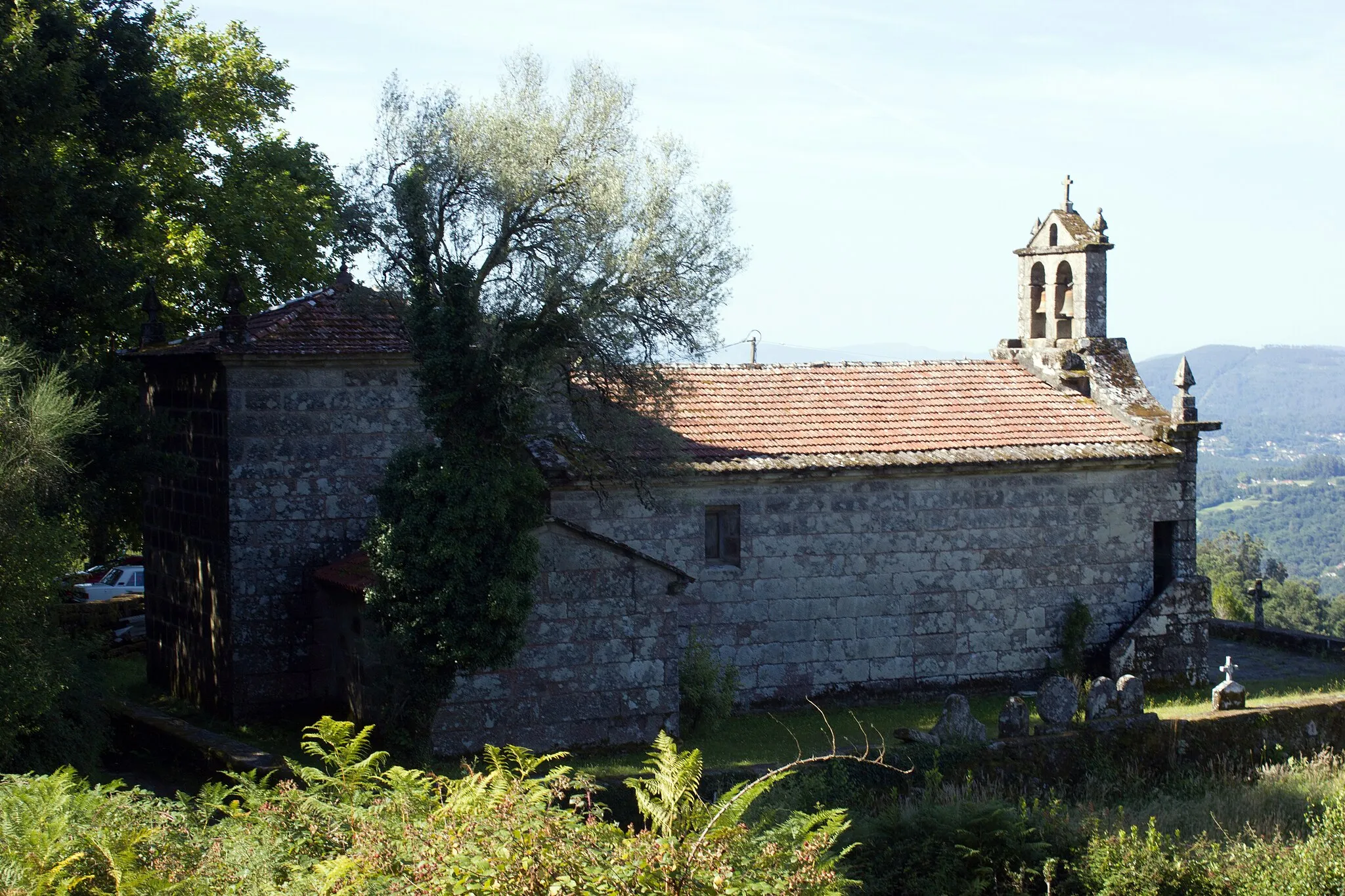 Photo showing: Igrexa de San Xoán do Piñeiro, no concello de Covelo.