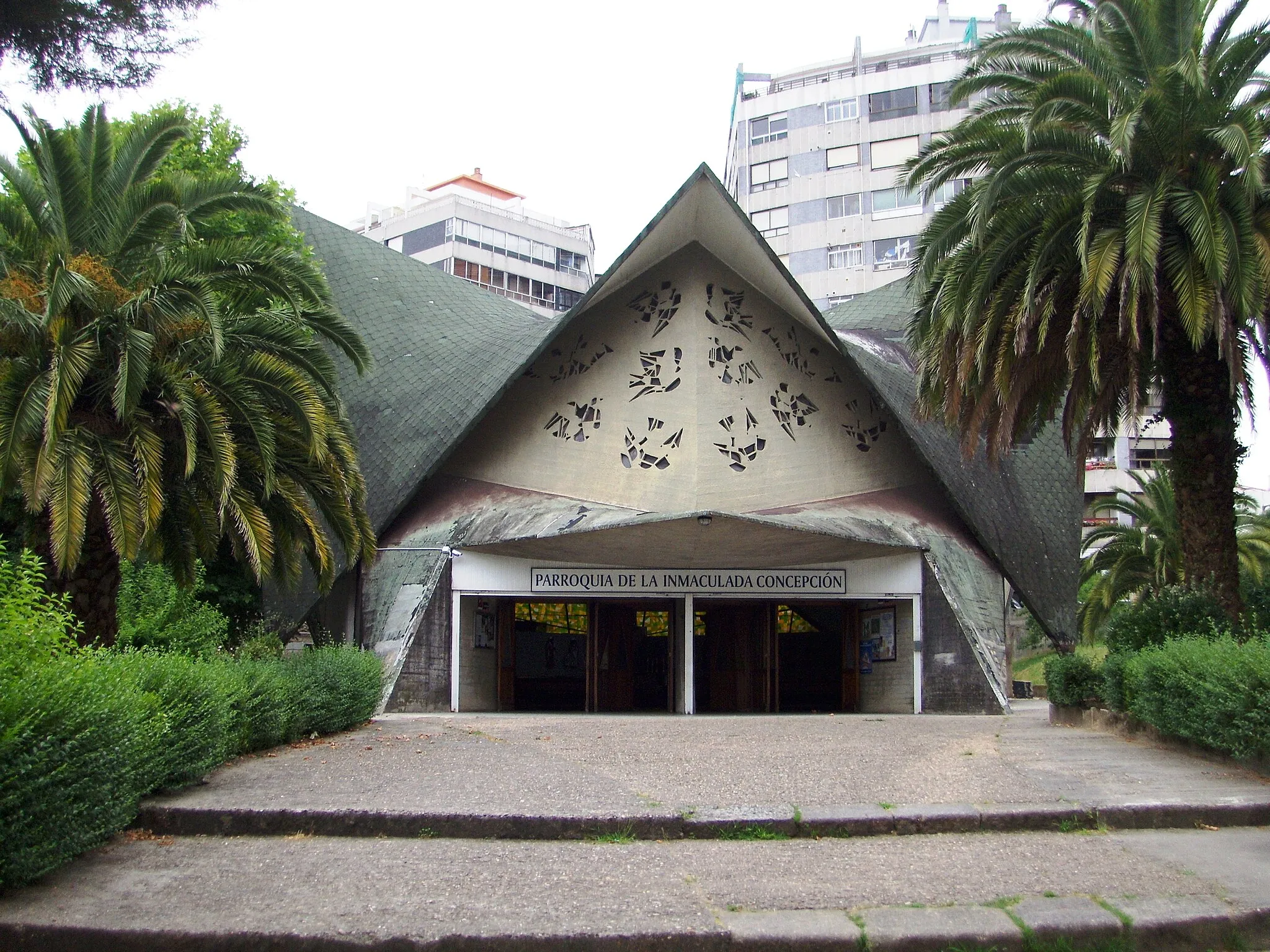 Photo showing: Igrexa parroquial da Inmaculada Concepción do arquitecto Antonio Román Conde, 1968, Vigo