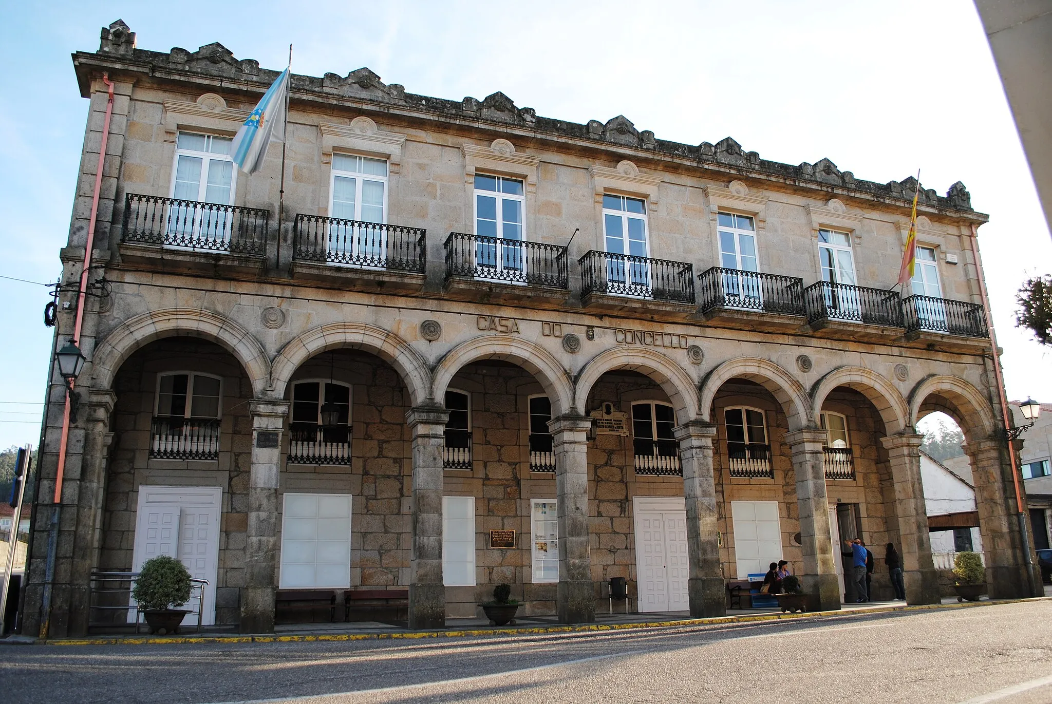 Photo showing: Casa do Concello de Mondariz-Balneario