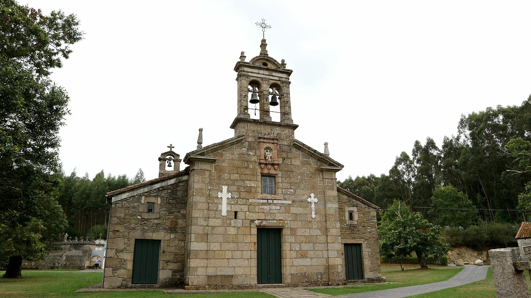 Photo showing: Igrexa de Santa María de Sarandós. En Sarandós, Abegondo.