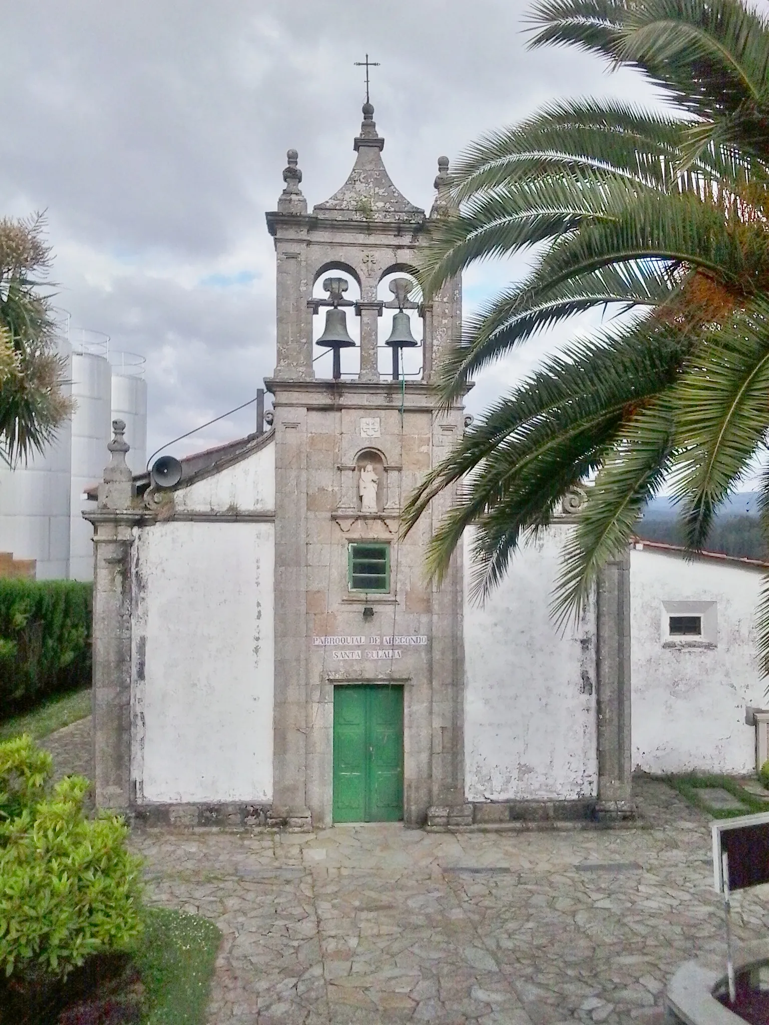 Photo showing: Igrexa parroquial de Santaia de Abegondo.