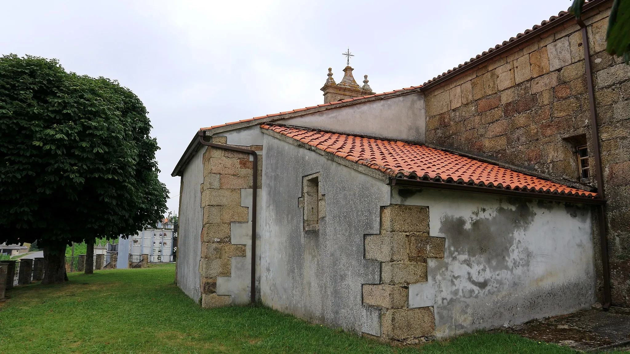Photo showing: Igrexa de Santaia de Cañás, no Bacelo, Cañás  (Carral, A Coruña).