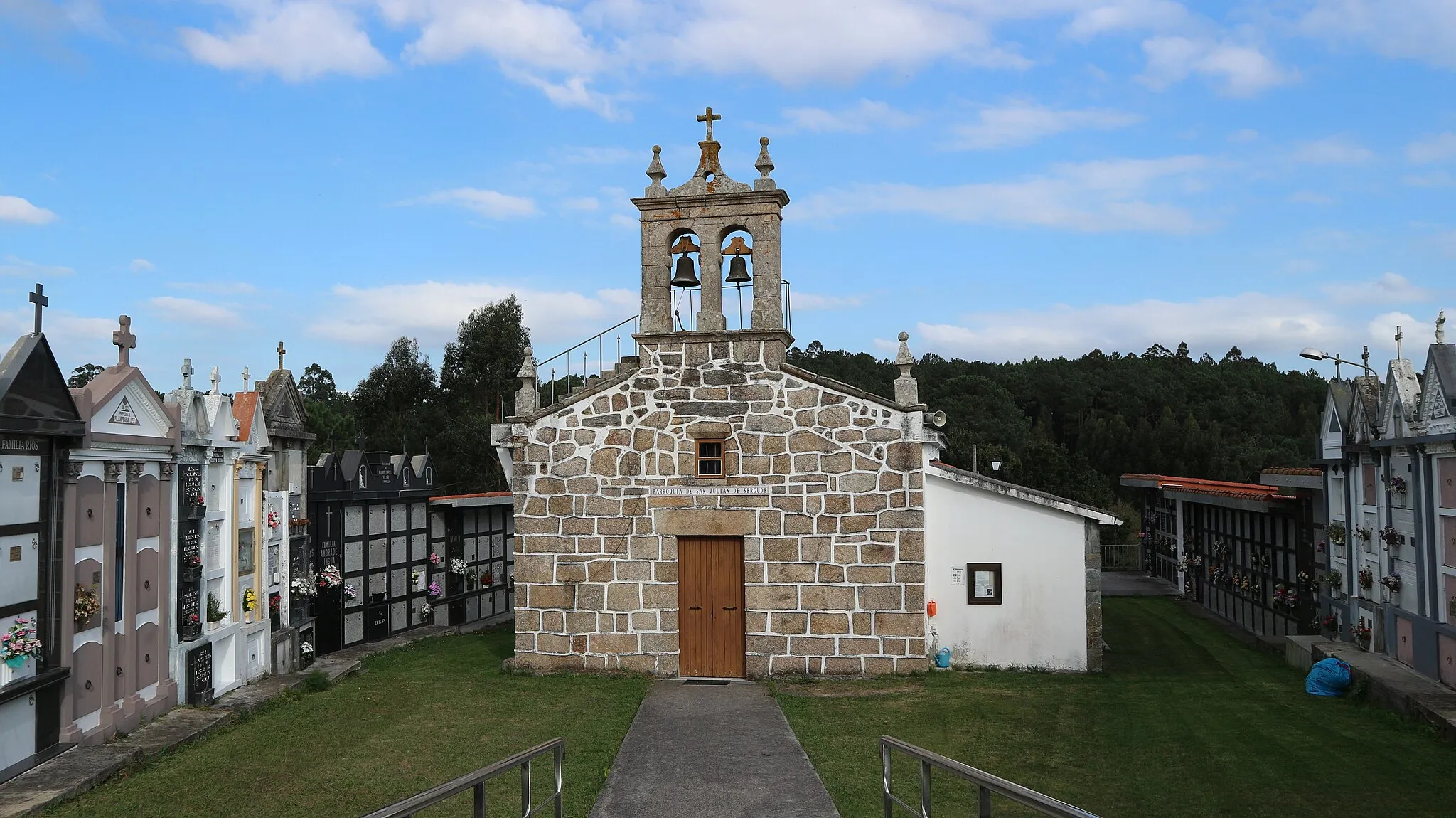 Photo showing: Igrexa de San Xián de Sergude. San Xián, Sergude, Carral.