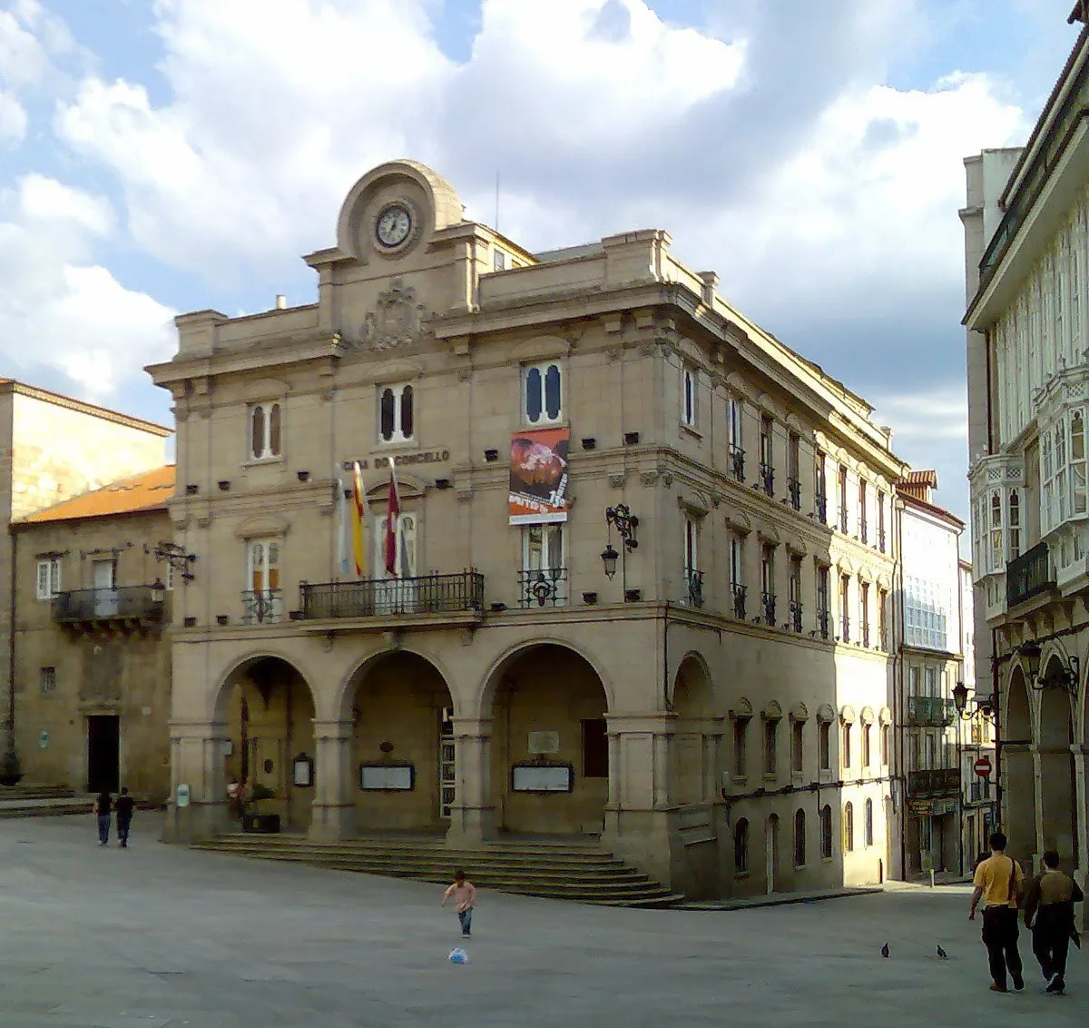 Photo showing: Casa do concello de Ourense. Na praza Maior