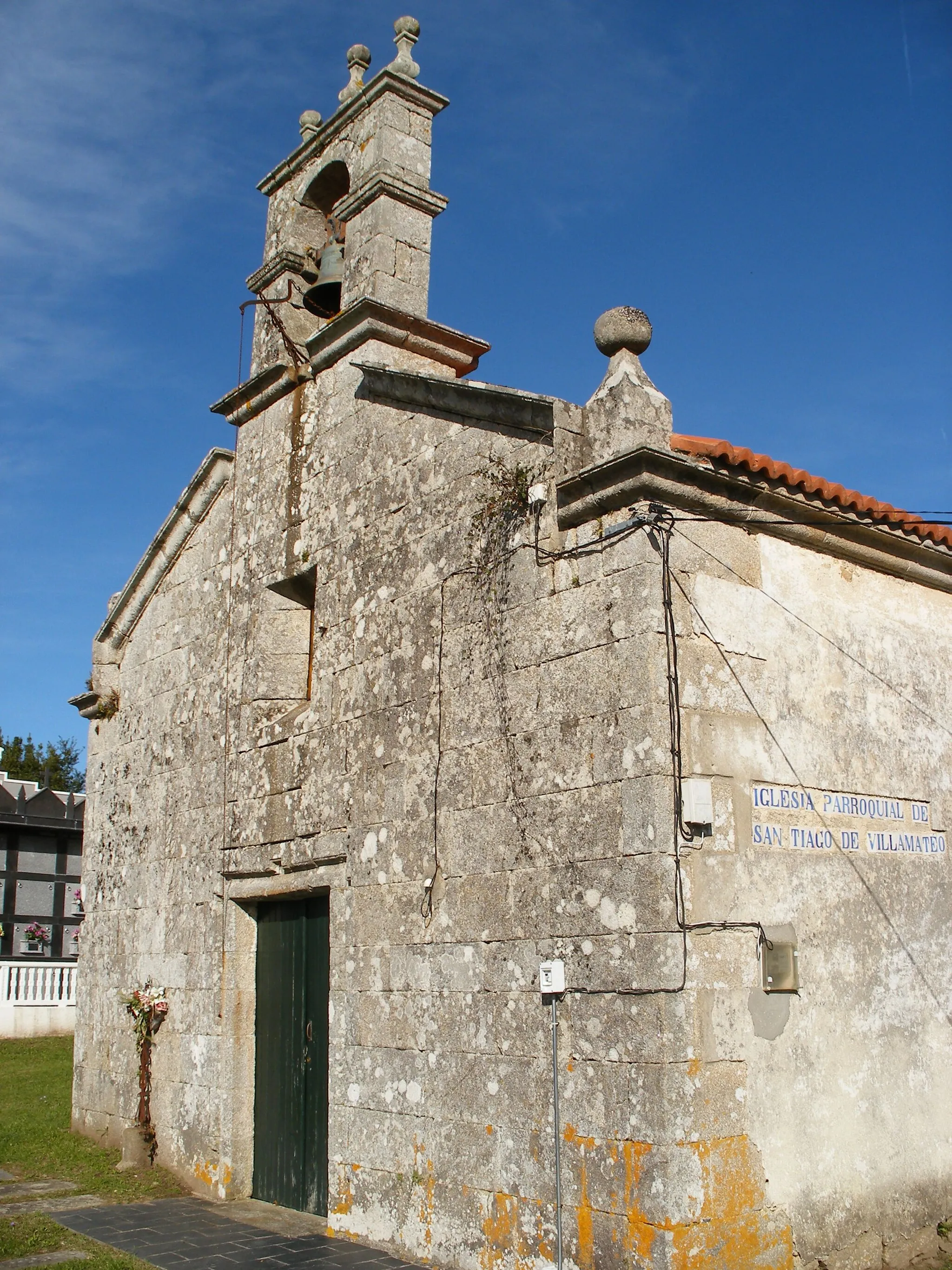 Photo showing: Igrexa parroquial de Vilamateo no concello de Vilarmaior.