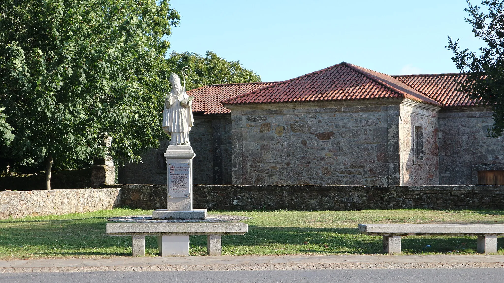 Photo showing: Igrexa de Santaia de Curtis. Santaia, Curtis, Curtis.
