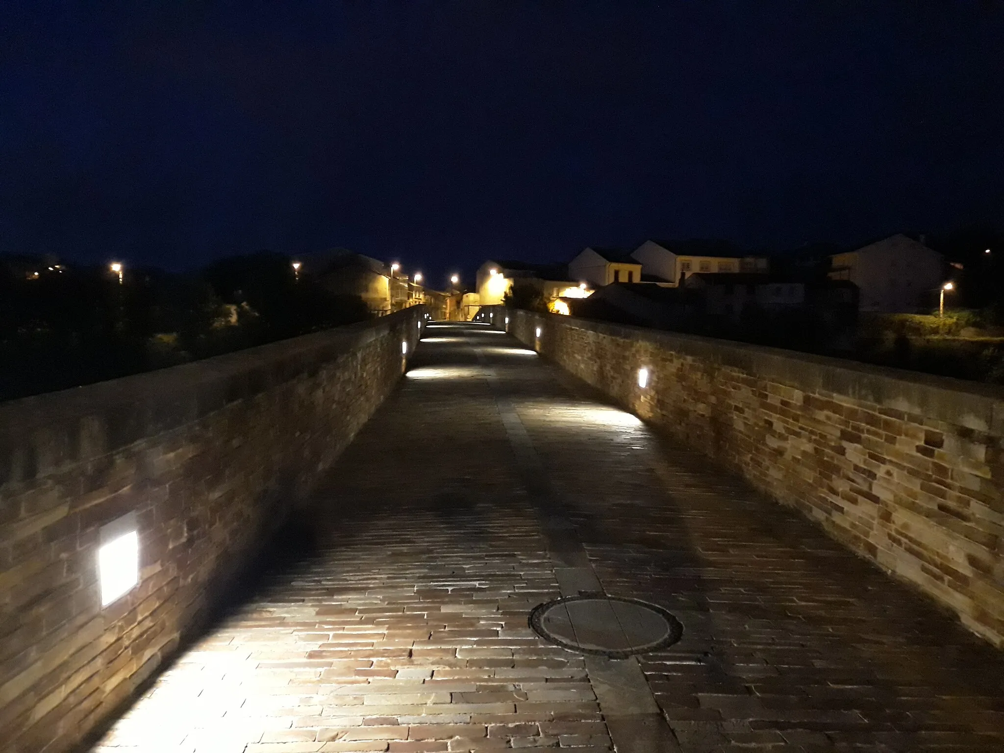 Photo showing: Lugo Roman bridge, Galicia, Spain.