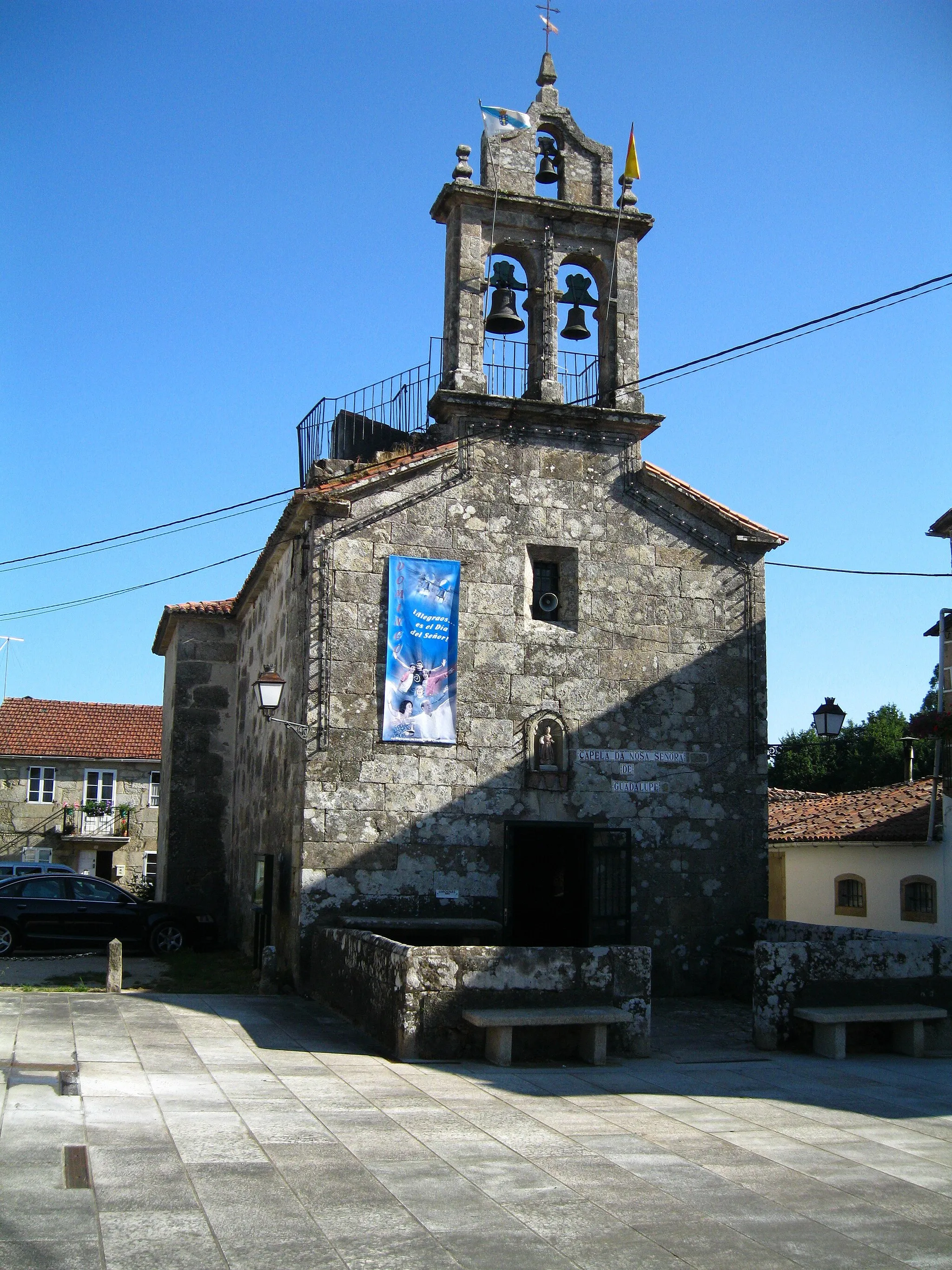 Photo showing: Chapel of Nosa Señora de Guadalupe, in Brión, Galicia, Spain.